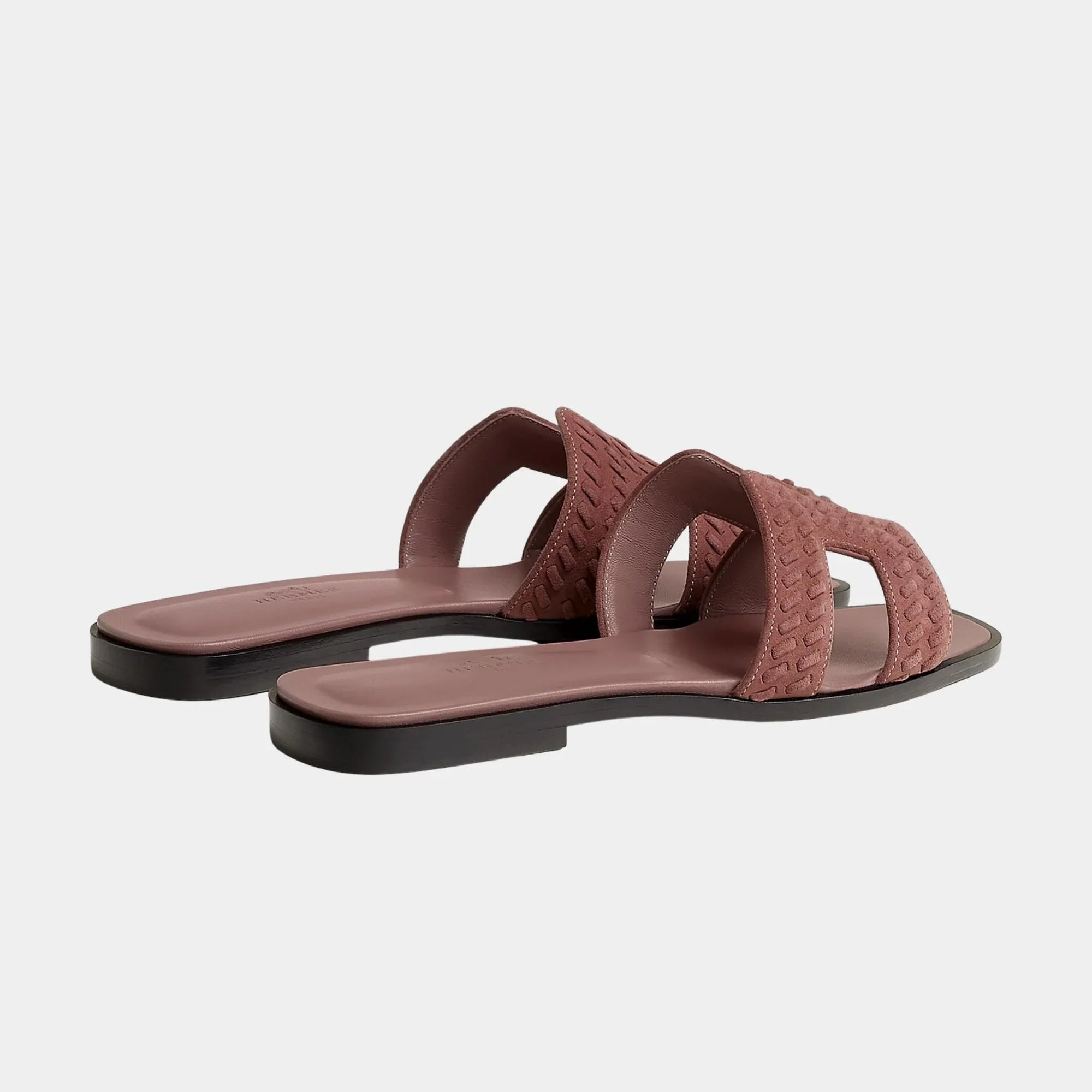 Oran Sandals In Braided Goat Suede Hermes оригінал – Купити в Україні – детальний вид