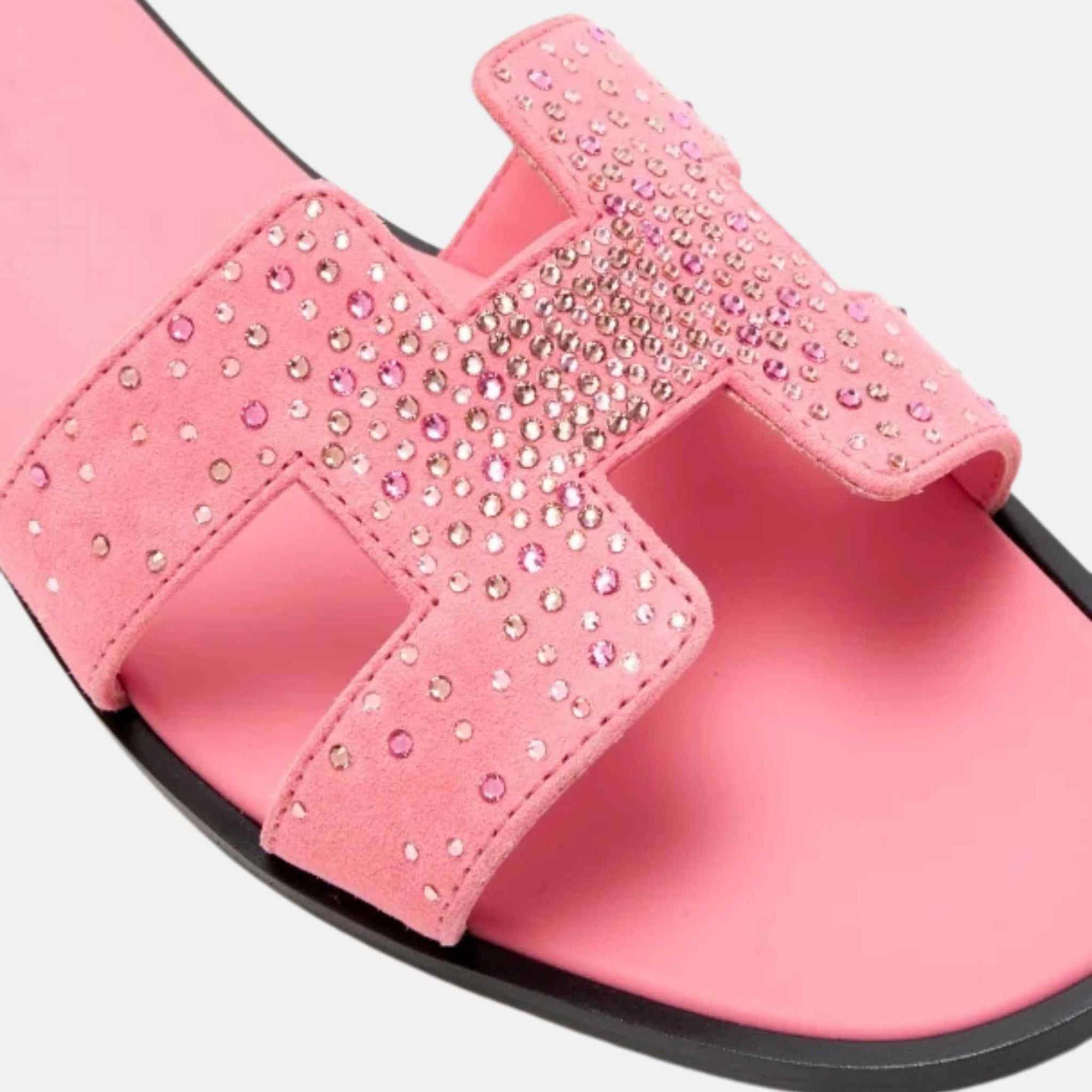 Оригінальна Oran Sandals With Dazzling Rhinestones Hermes – детальний вид