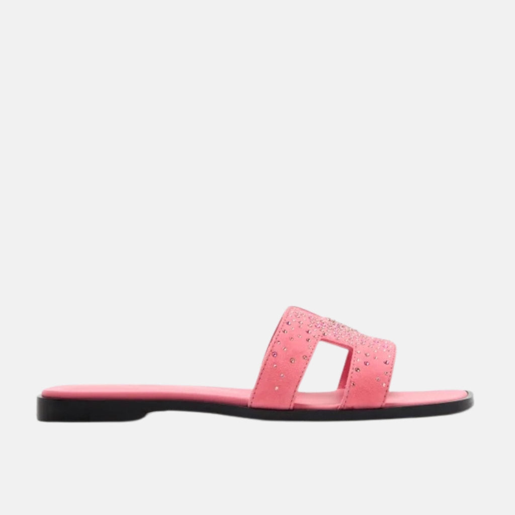 Оригінальна Oran Sandals With Dazzling Rhinestones Hermes – боковий вид