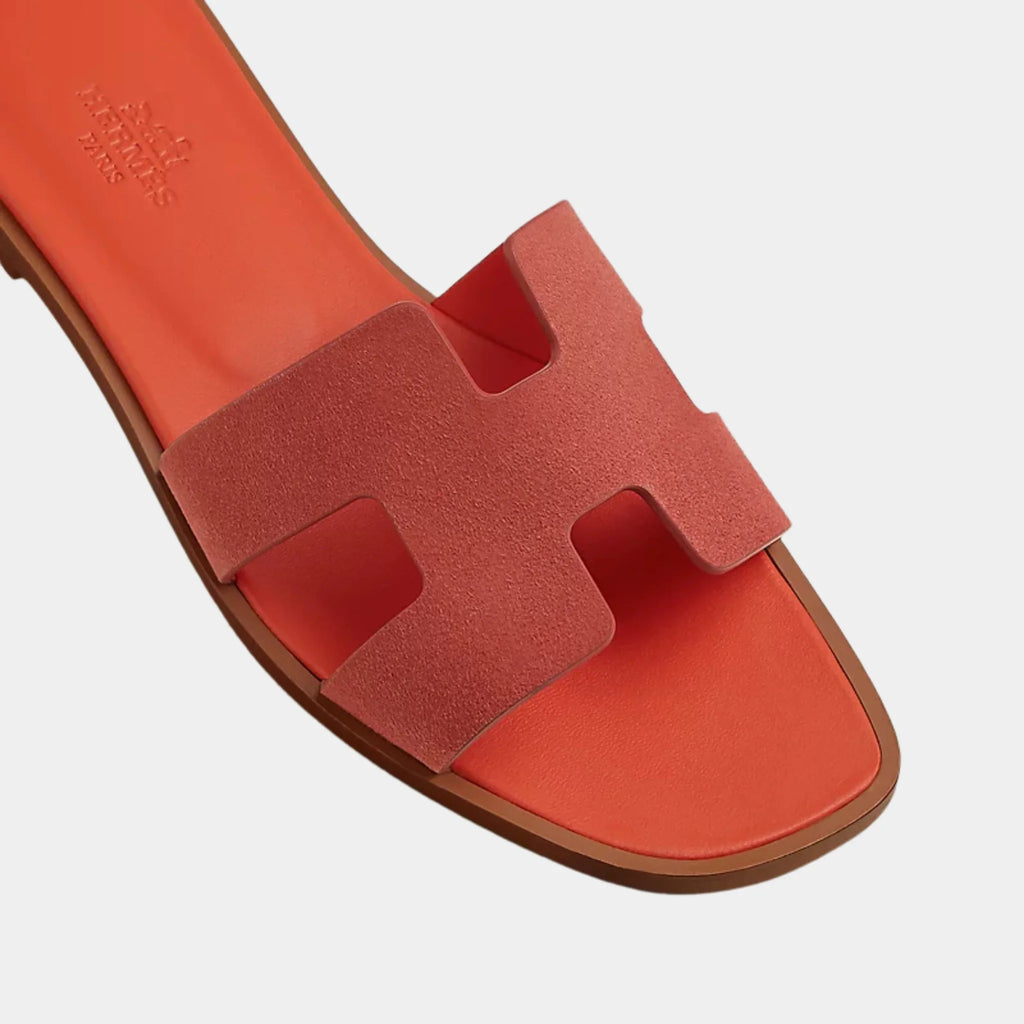 Oran Sandals In Duo Tone Suede Goatskin Hermes оригінал – Купити в Україні – детальний вид