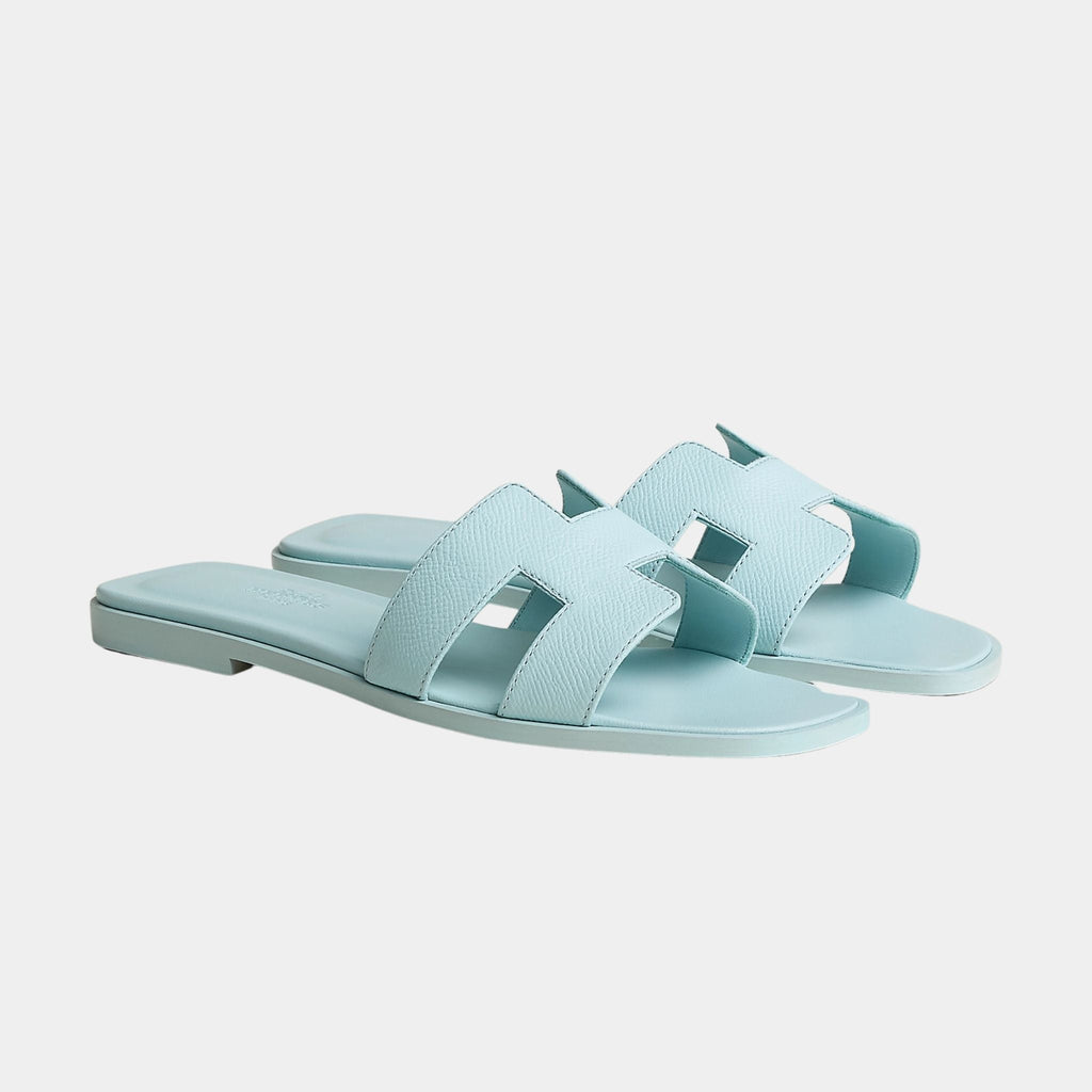 Оригінальна Oran Sandals In Epsom Calfskin Hermes – збільшений вид
