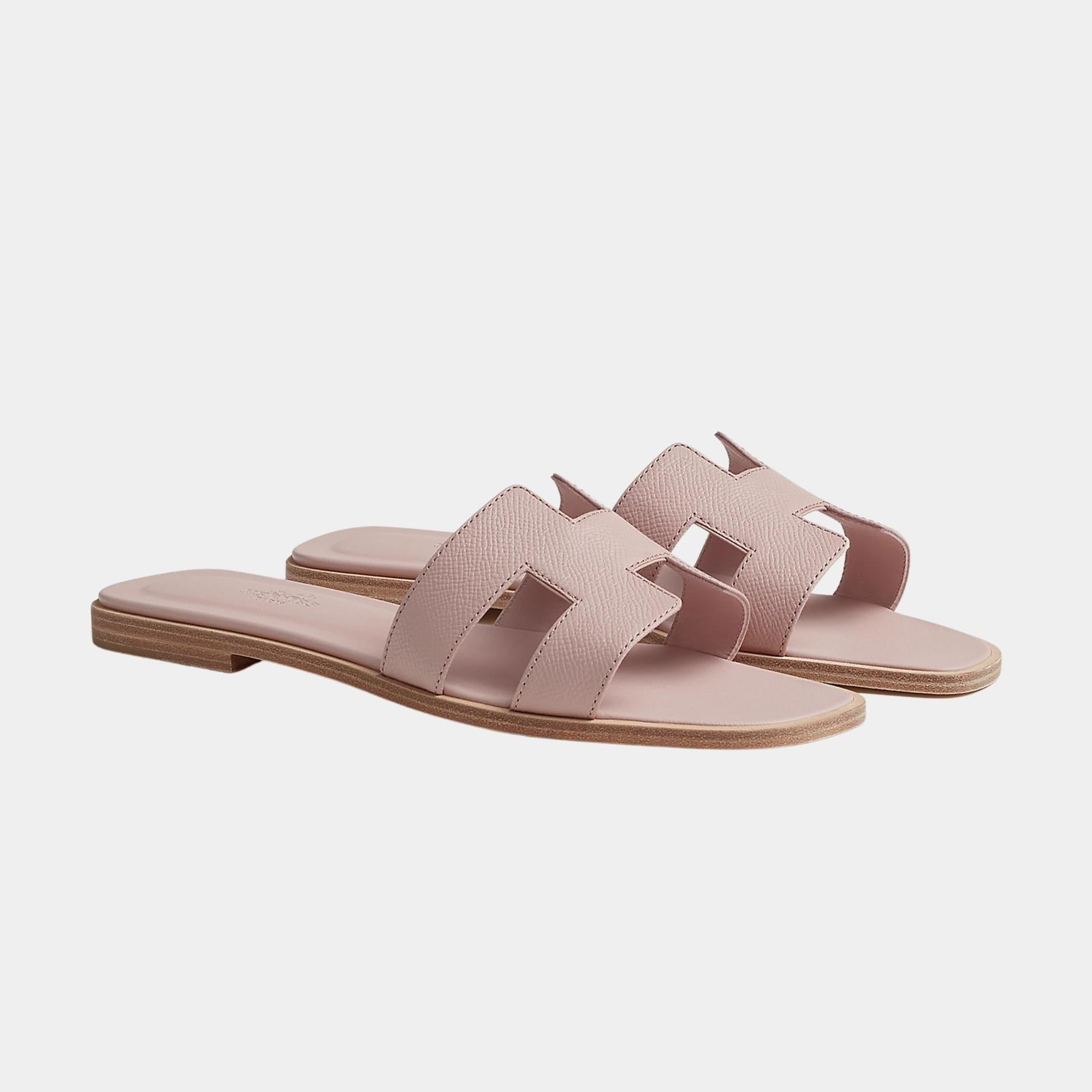 Оригінальна Oran Sandal In Epsom Calfskin Hermes – детальний вид