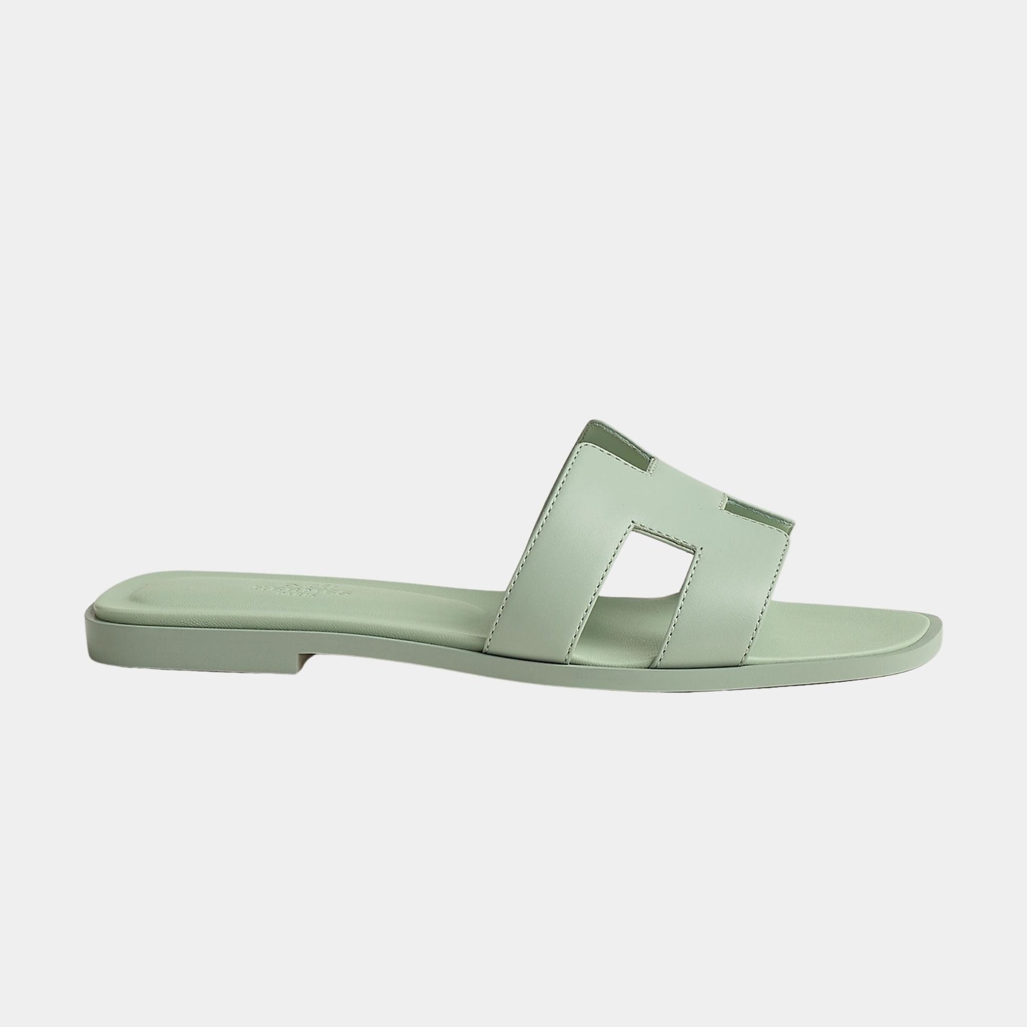 Oran Sandals In Calfskin Leather Hermes оригінал – Купити в Україні – вид ззаду