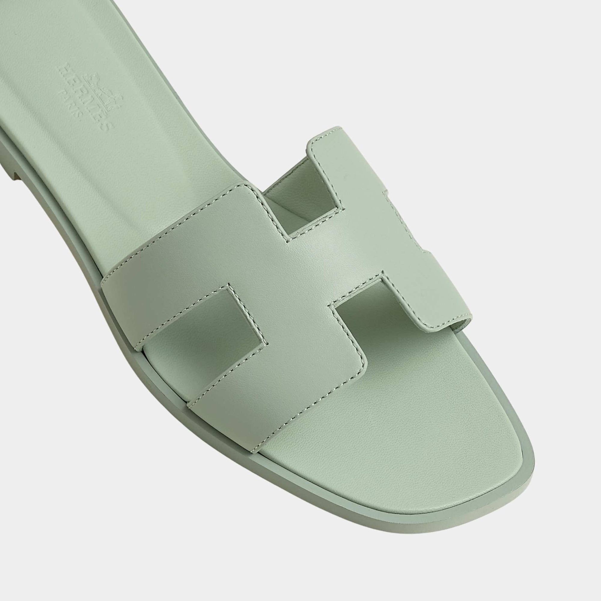 Oran Sandals In Calfskin Leather Hermes оригінал – Купити в Україні – детальний вид