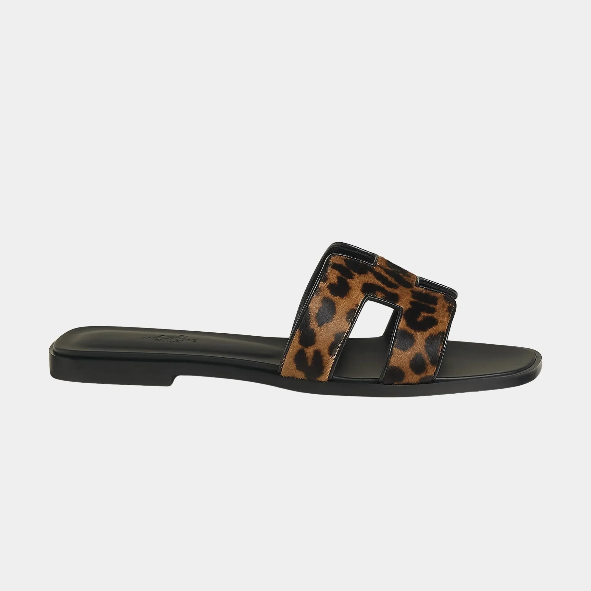 Oran Sandals In Moire Calfskin Hermes оригінал – Купити в Україні – вид ззаду