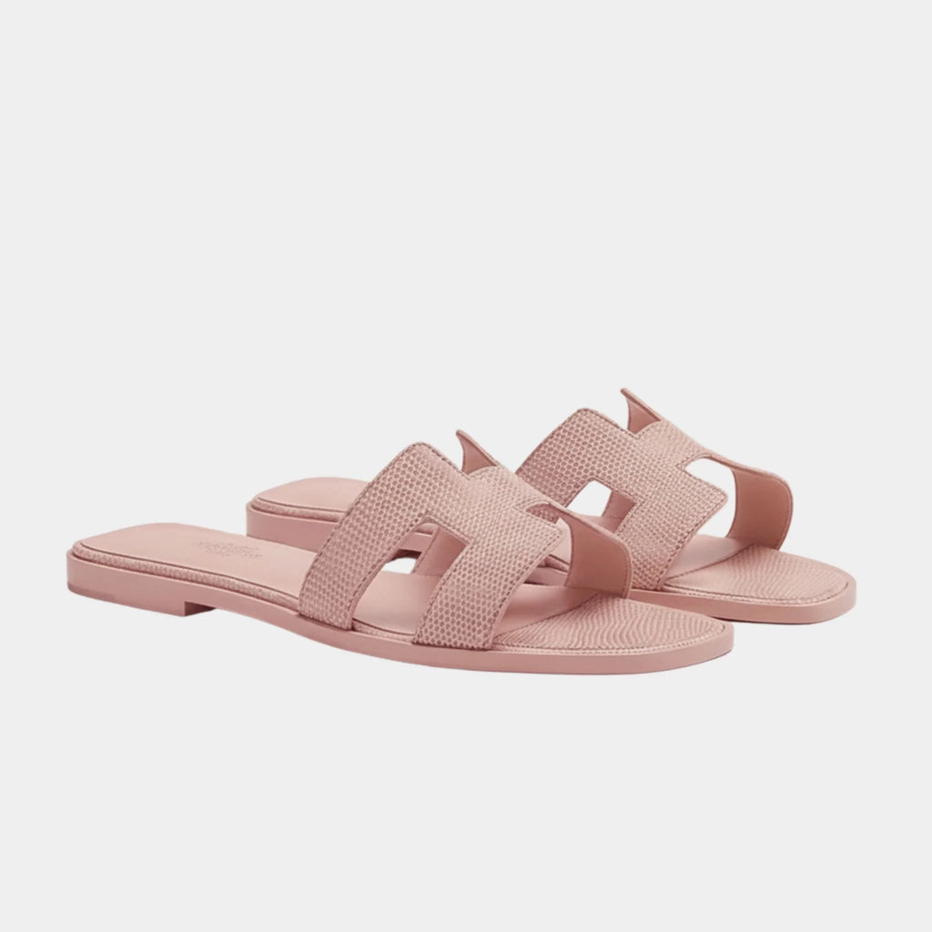 Оригінальна Oran Sandals Lizard Hermes – боковий вид