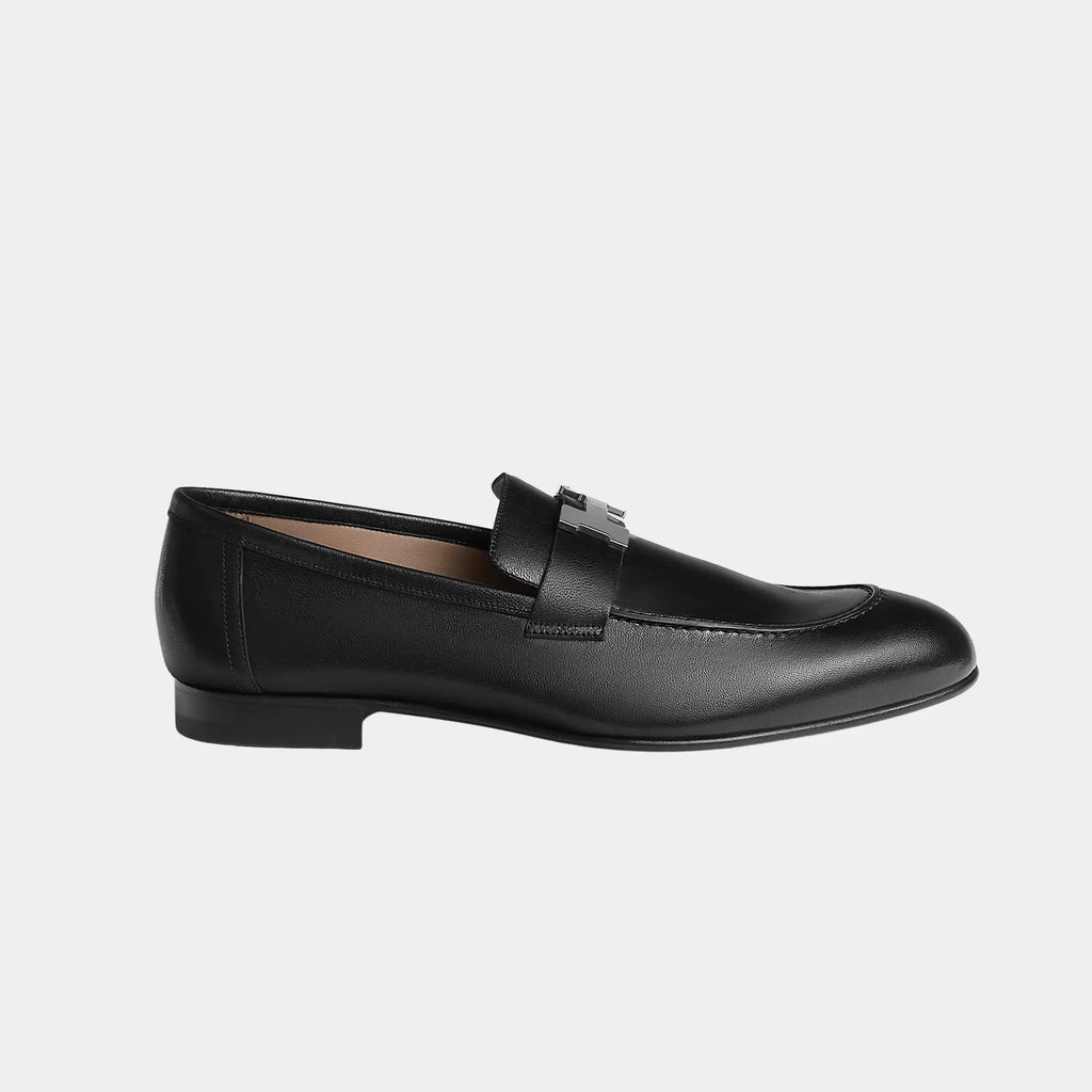 Оригінальна Paris Loafer In Goatskin Men Hermes – вид ззаду