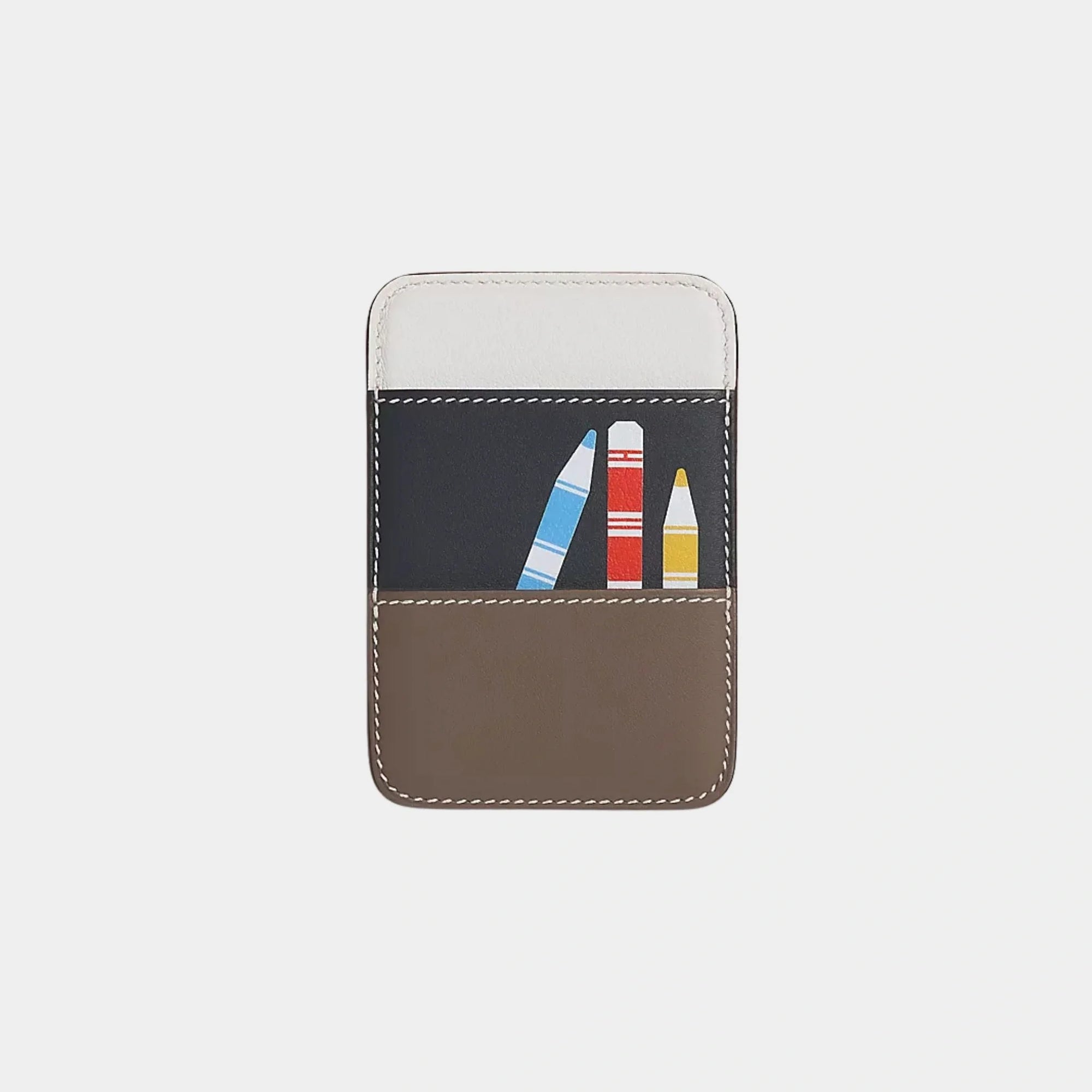 Pencils Magsafe Card Holder Hermes – Гарантія оригінальності – боковий вид