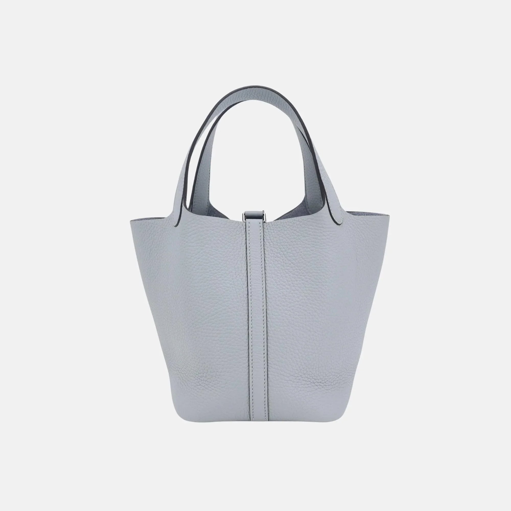 Picotin 18 Bleu Glacier Clemence Phw Hermes оригінал – Купити в Україні – вид ззаду