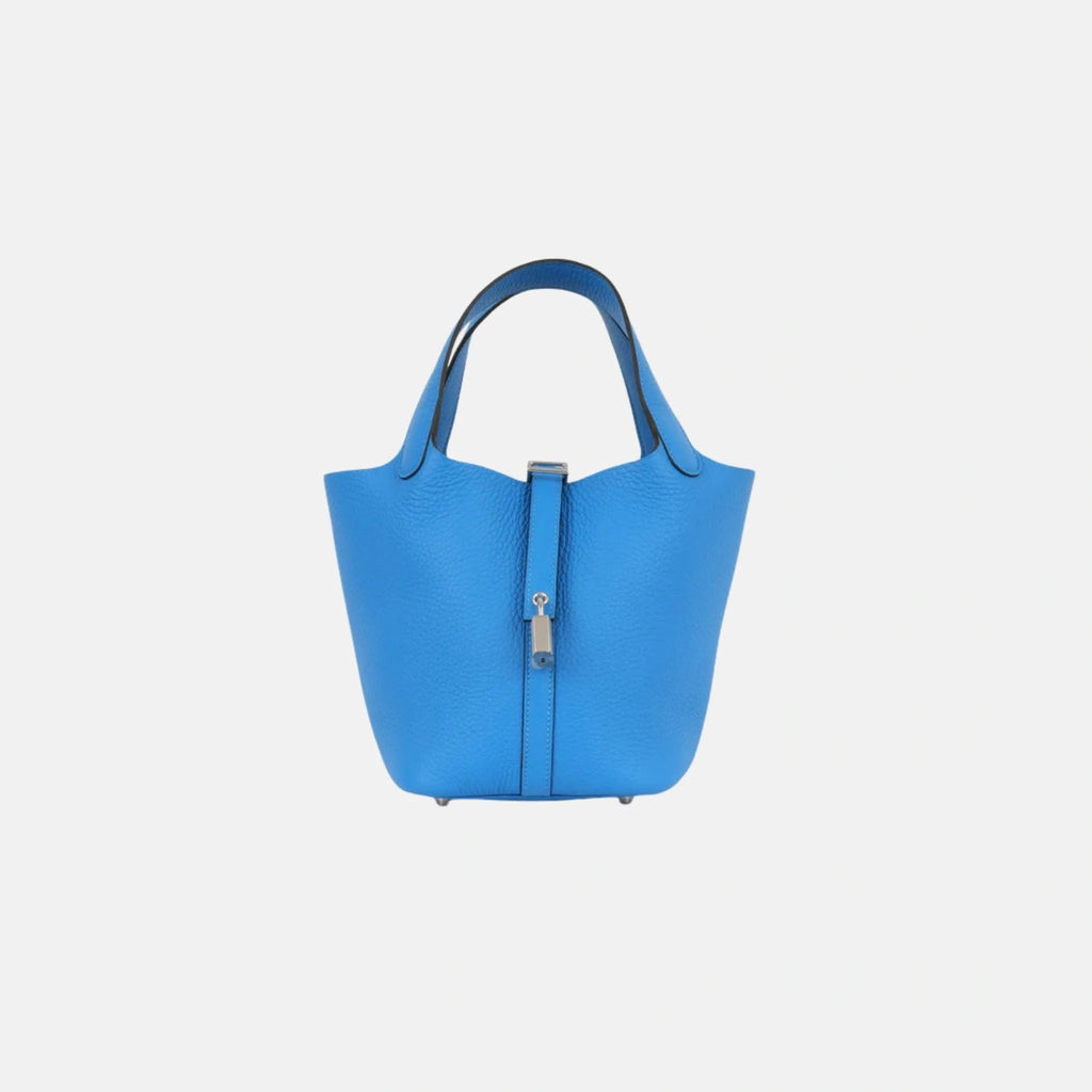 Picotin 18 Bleu Hydra Phw Hermes оригінал – Купити в Україні – боковий вид