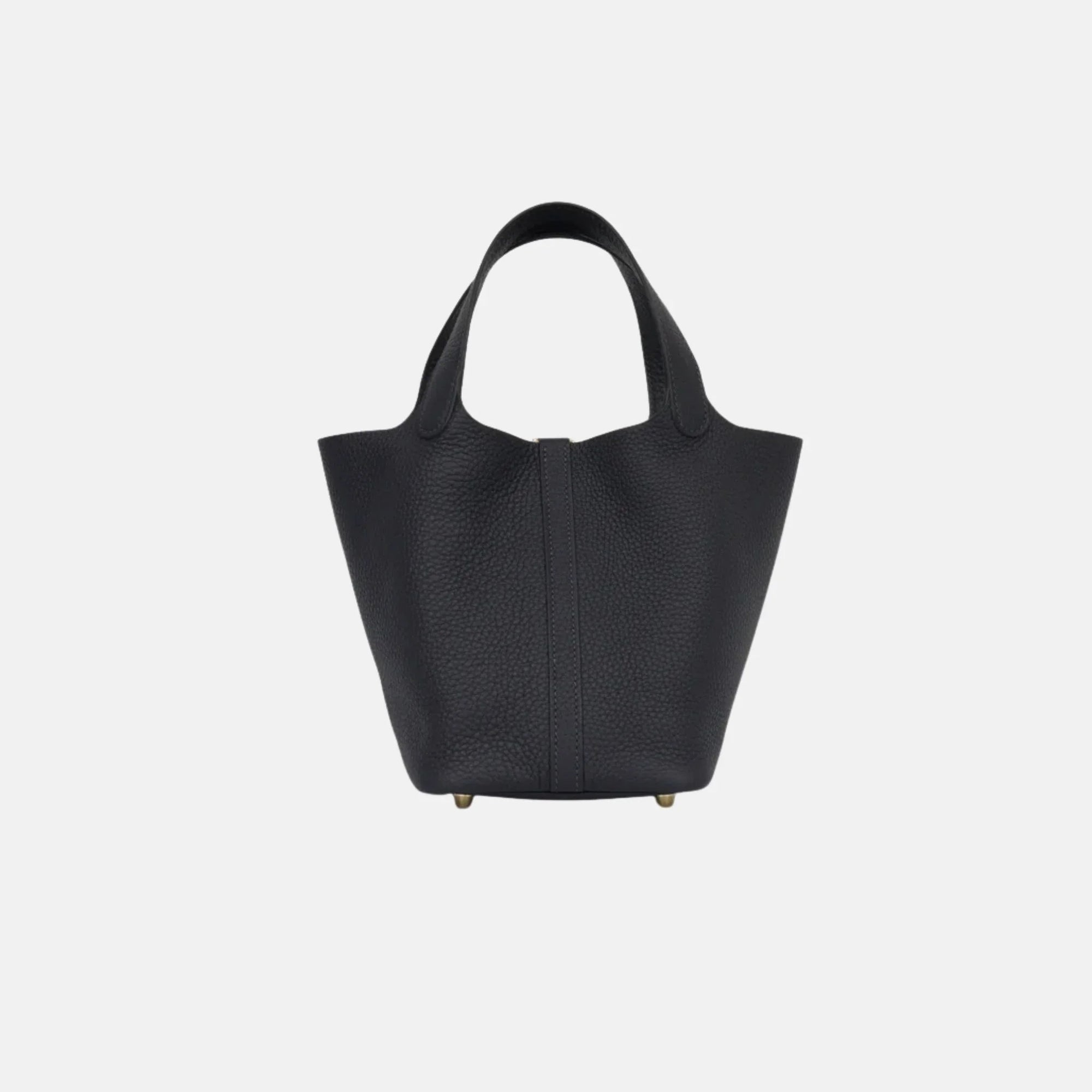Picotin 18 Caban Deep Navy Clemence Ghw Hermes – Гарантія оригінальності – вид ззаду