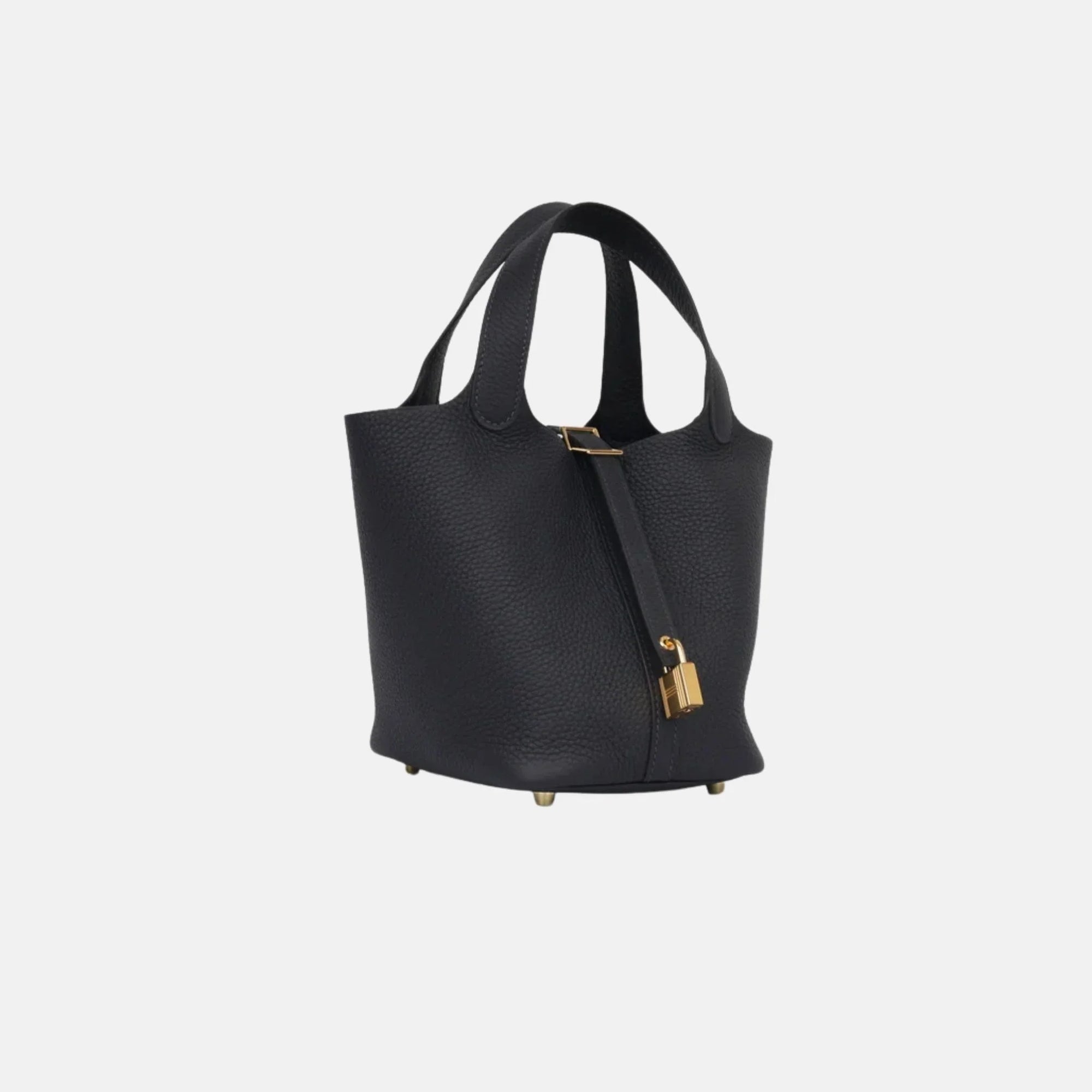 Picotin 18 Caban Deep Navy Clemence Ghw Hermes – Гарантія оригінальності – детальний вид