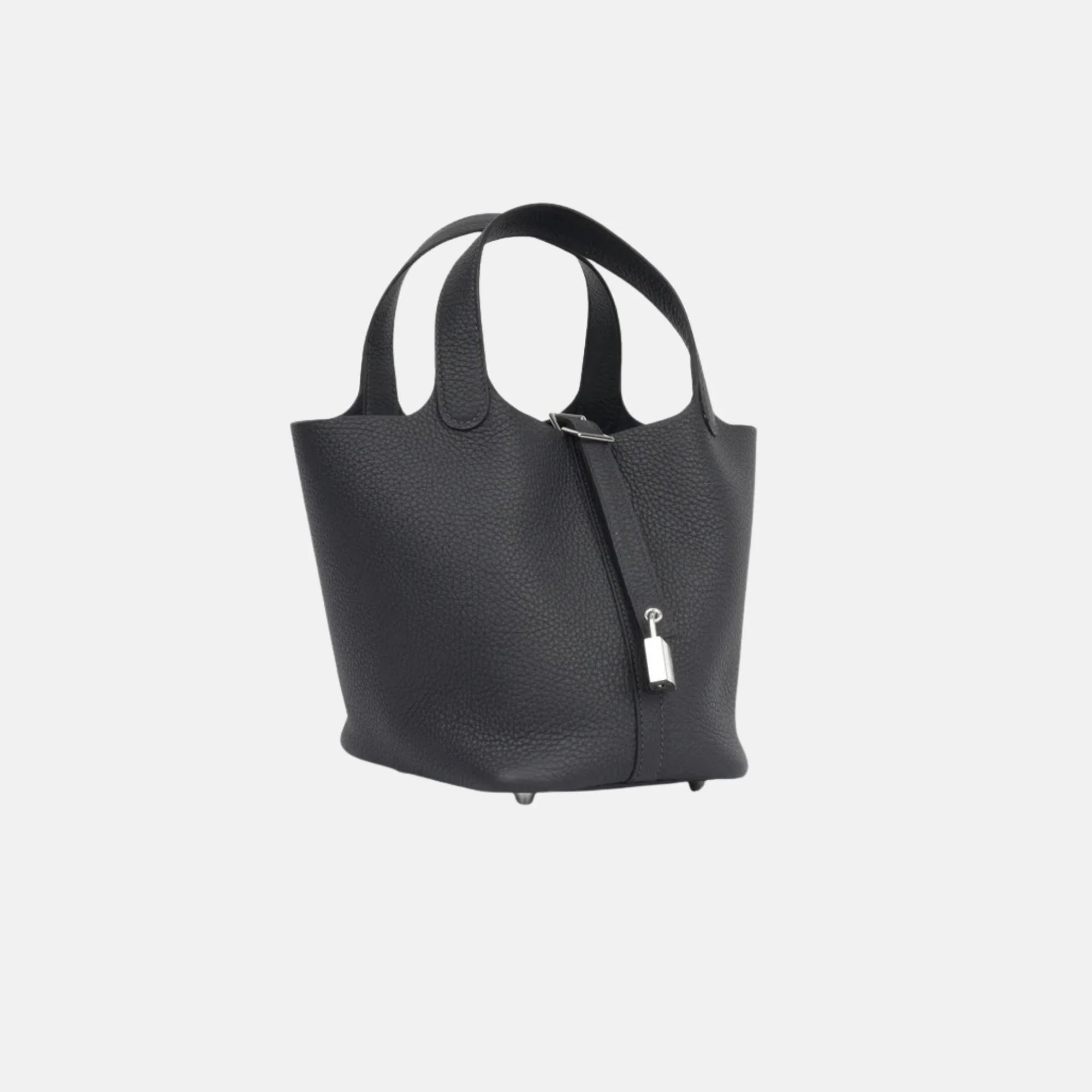 Picotin 18 Caban Deep Navy Clemence Phw Hermes оригінал – Купити в Україні – вид ззаду