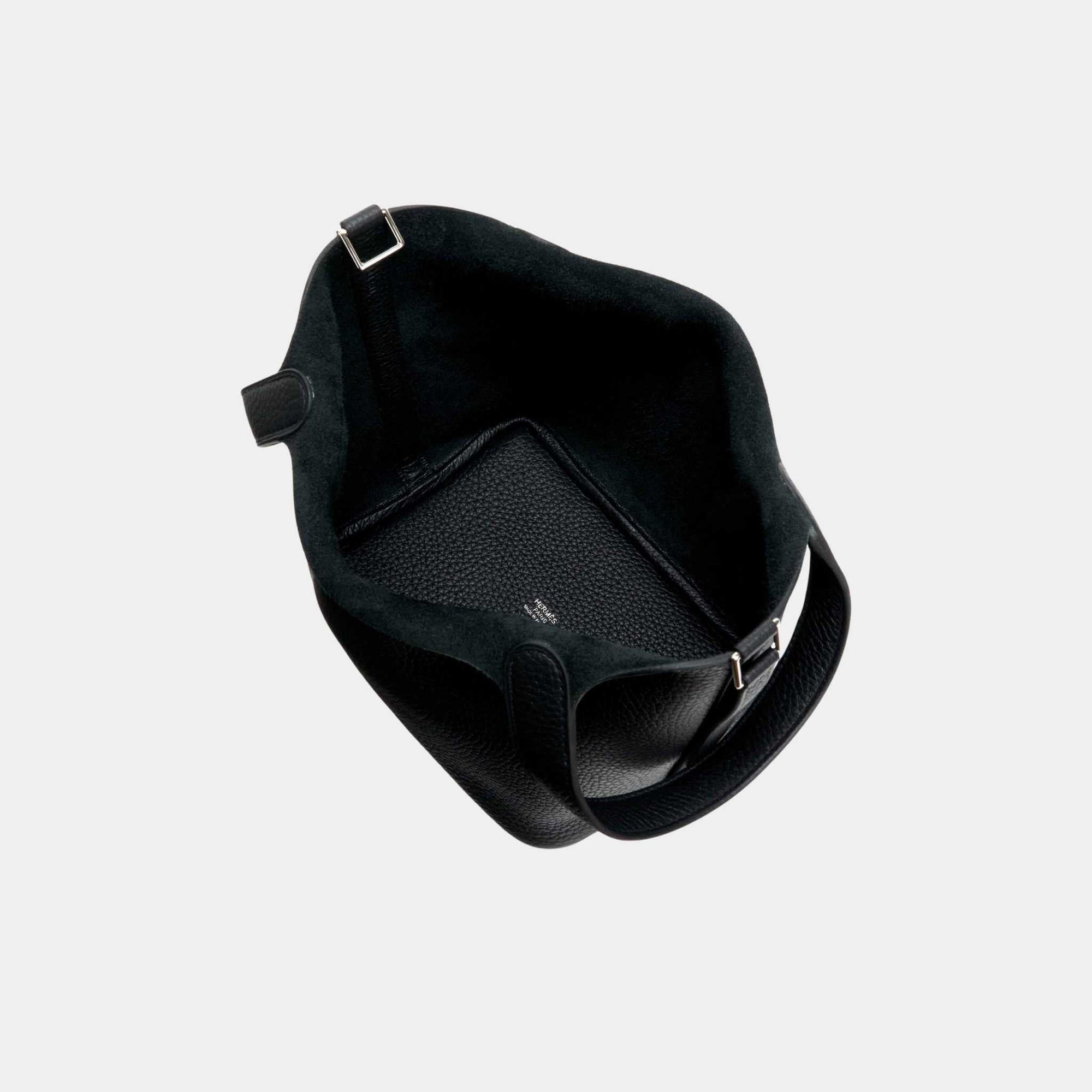 Picotin 18 Clemence Black Phw Hermes оригінал – Купити в Україні – вид ззаду