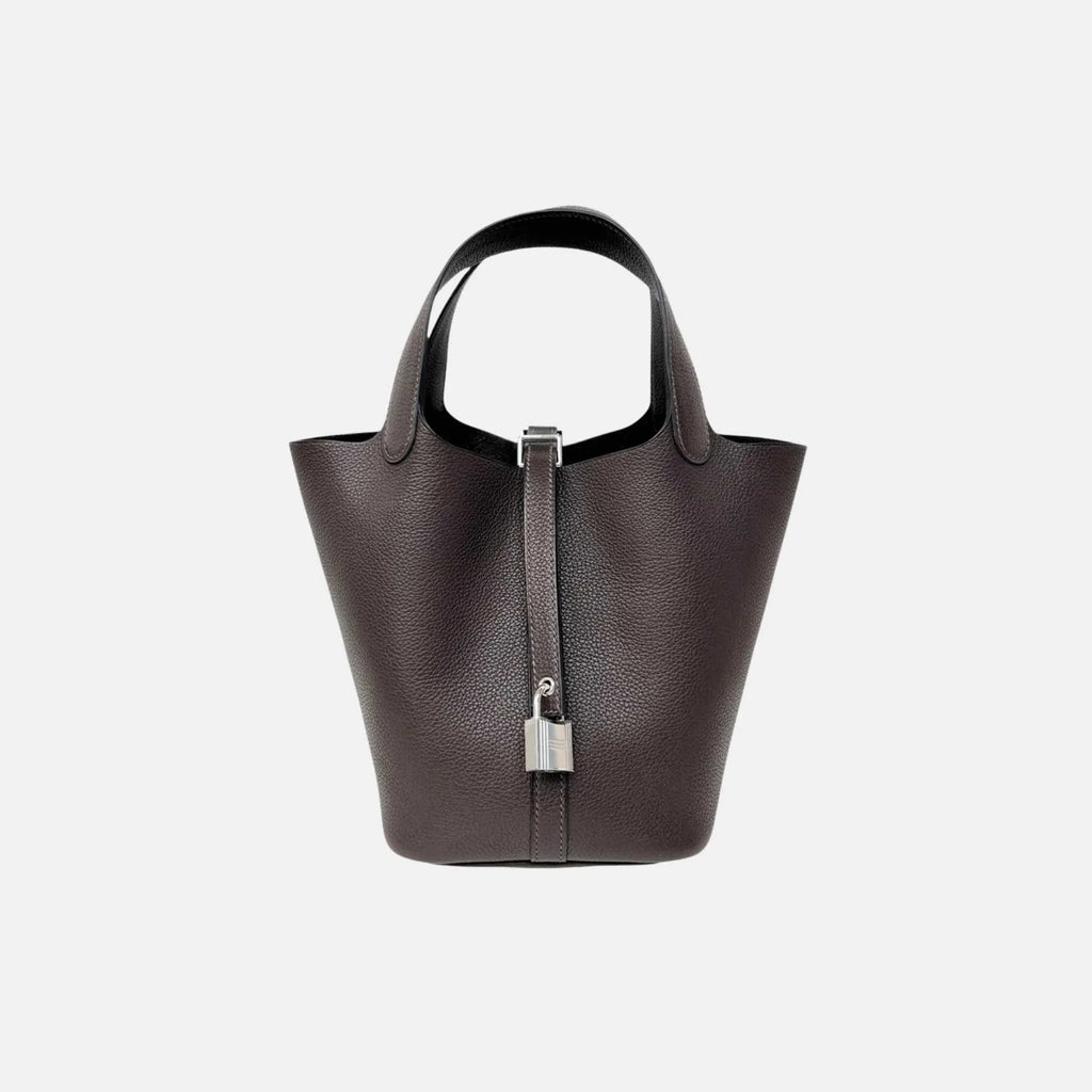 Picotin 18 Ebene Faubourg Barenia Phw Hermes оригінал – Купити в Україні – боковий вид