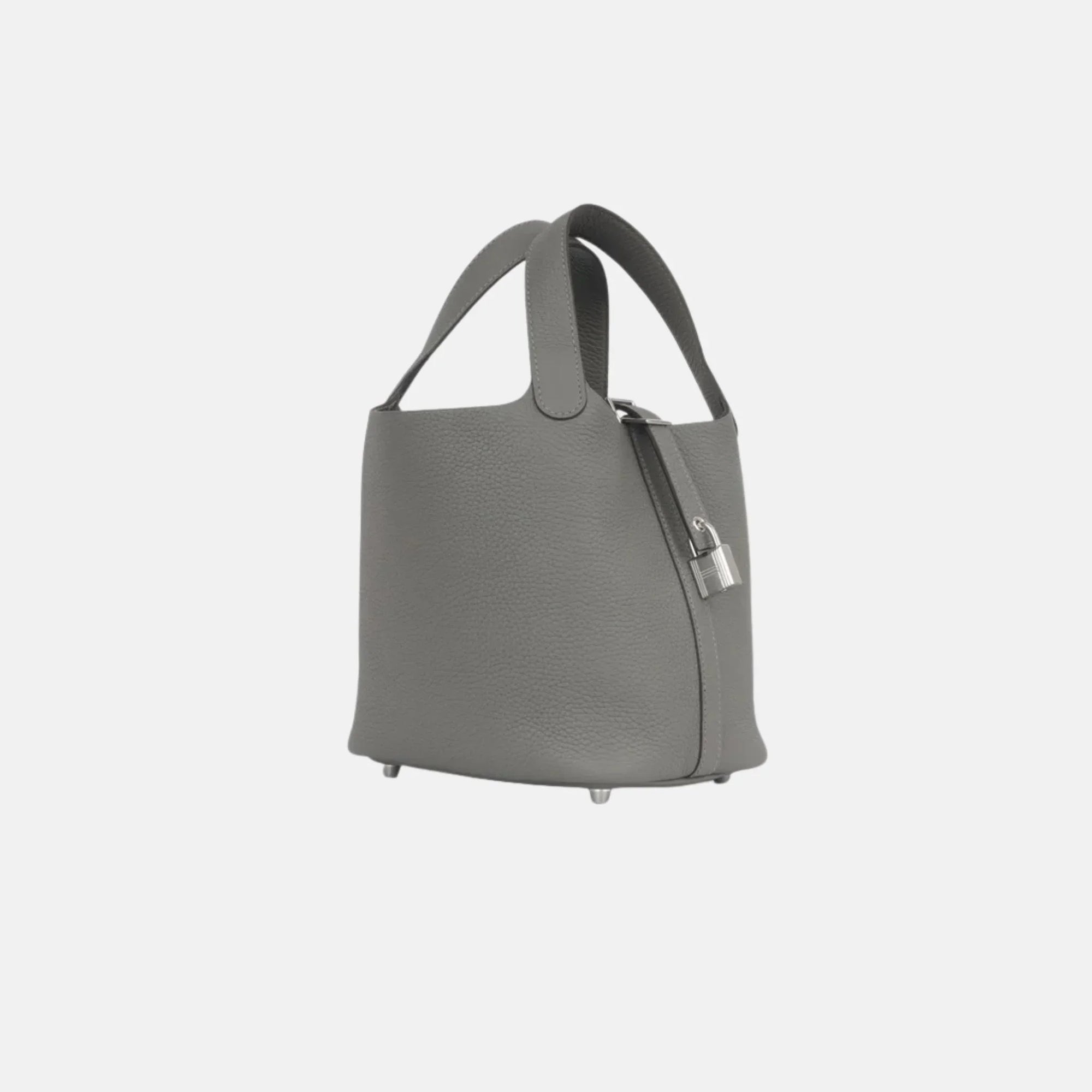 Picotin 18 Gris Meyer Clemence Phw Hermes оригінал – Купити в Україні – вид ззаду