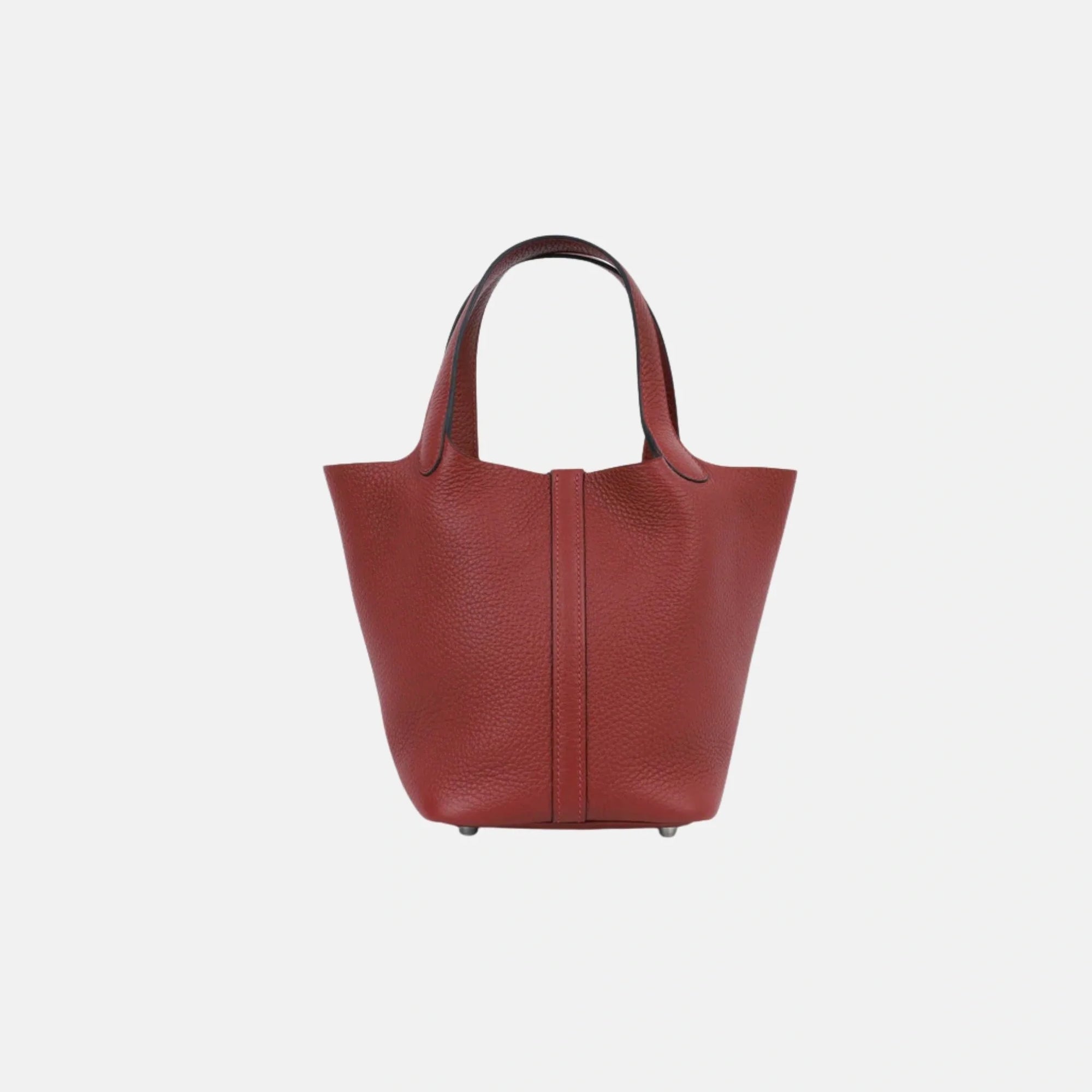 Оригінальна Picotin 18 Taurillon Clemence Rouge H Phw Hermes – вид ззаду