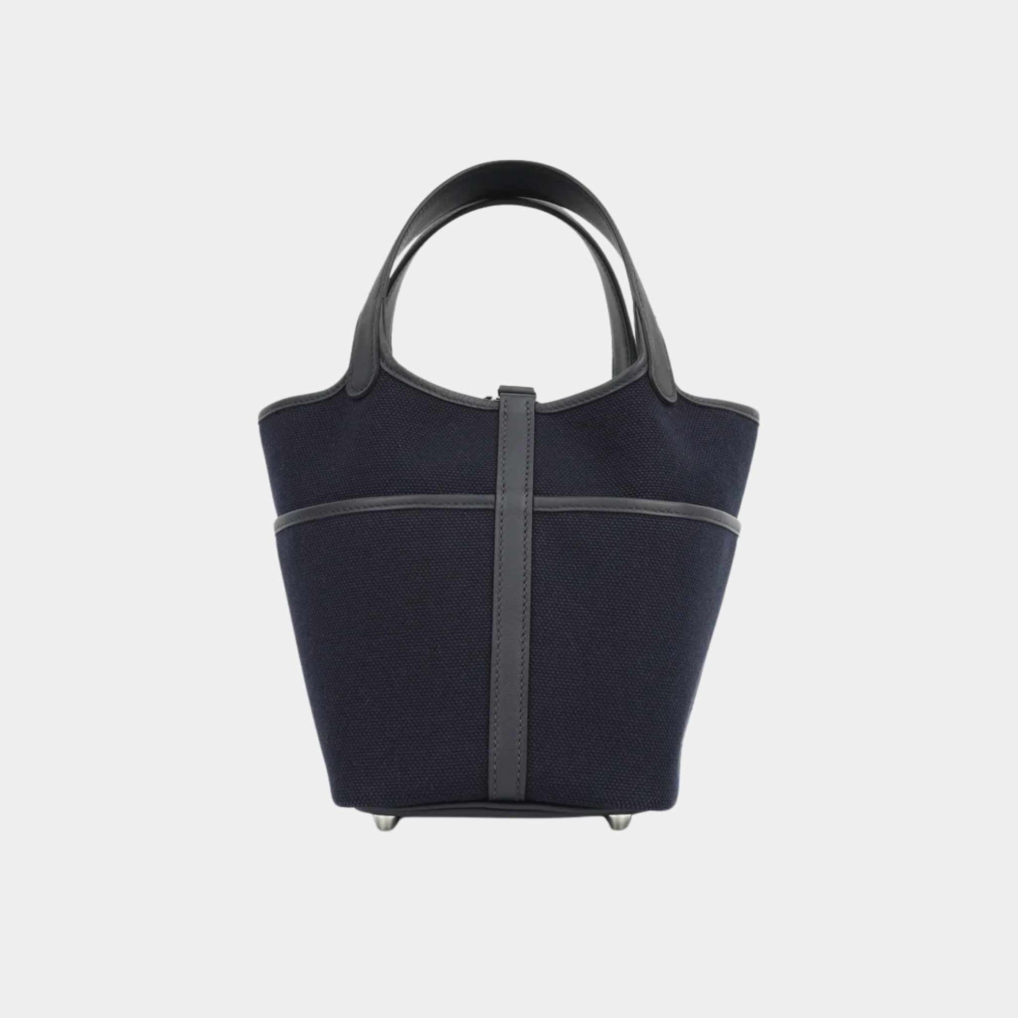 Picotin 18 Toile Goeland-Swift Cargo Bleu Marine Hermes оригінал – Купити в Україні – детальний вид