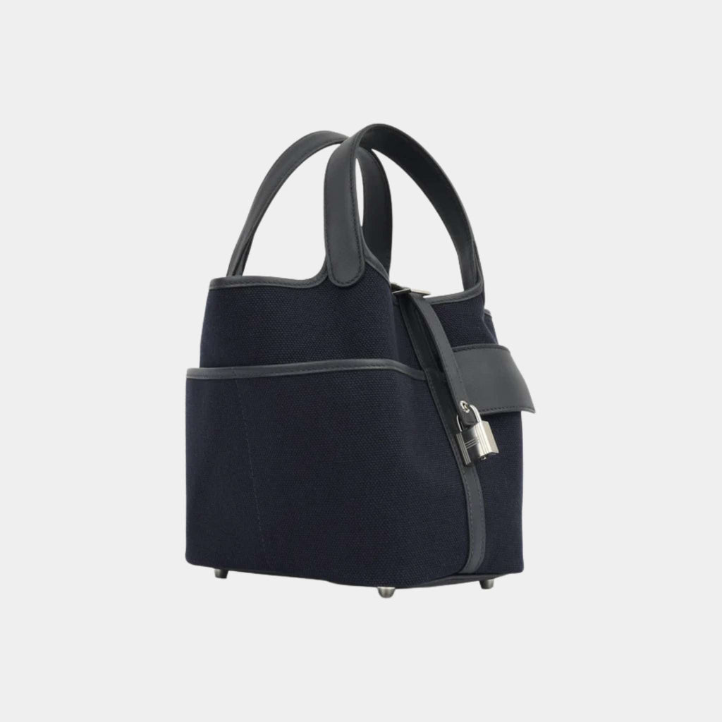 Picotin 18 Toile Goeland-Swift Cargo Bleu Marine Hermes оригінал – Купити в Україні – вид ззаду