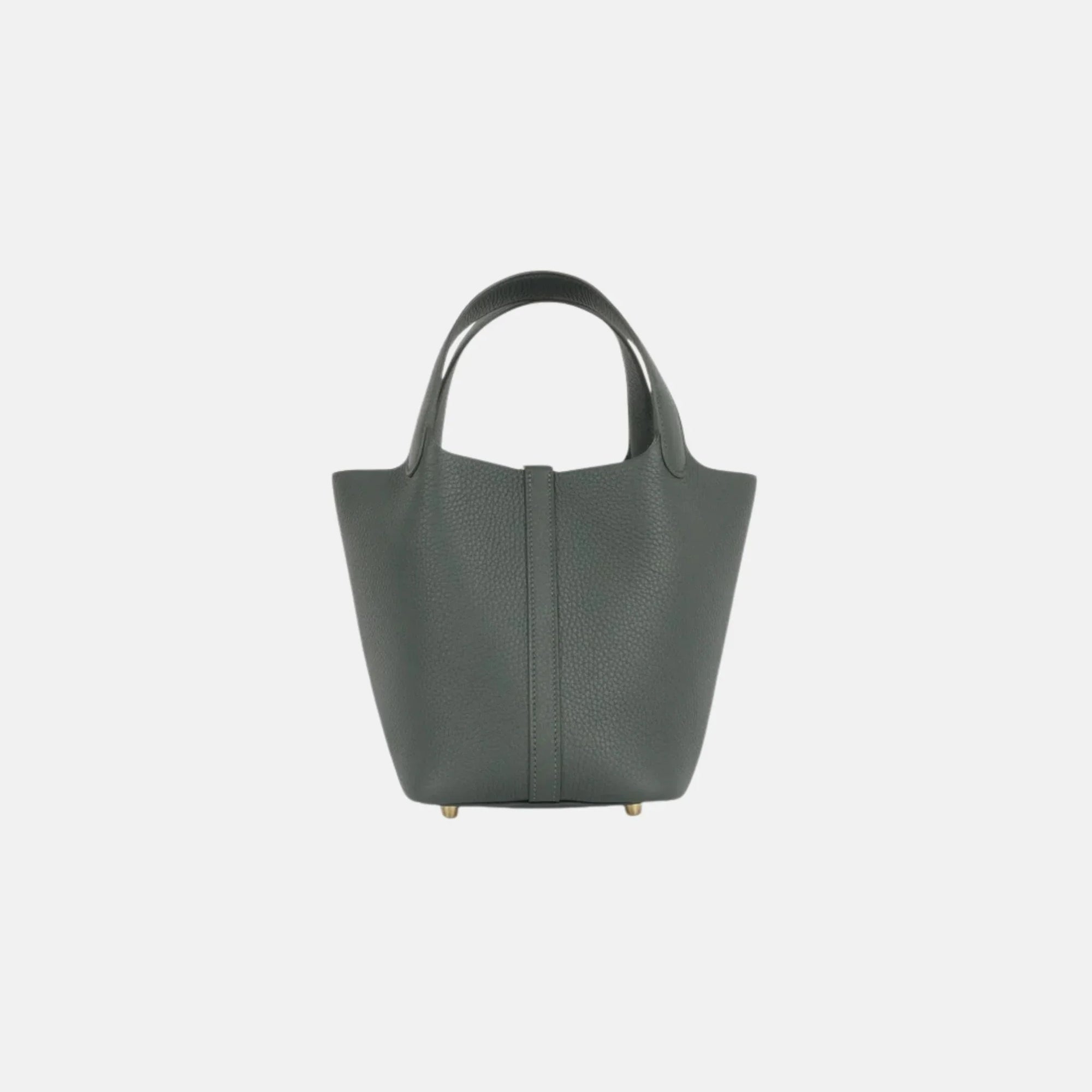 Picotin 18 Vert Mangrove Clemence Ghw Hermes оригінал – Купити в Україні – вид ззаду