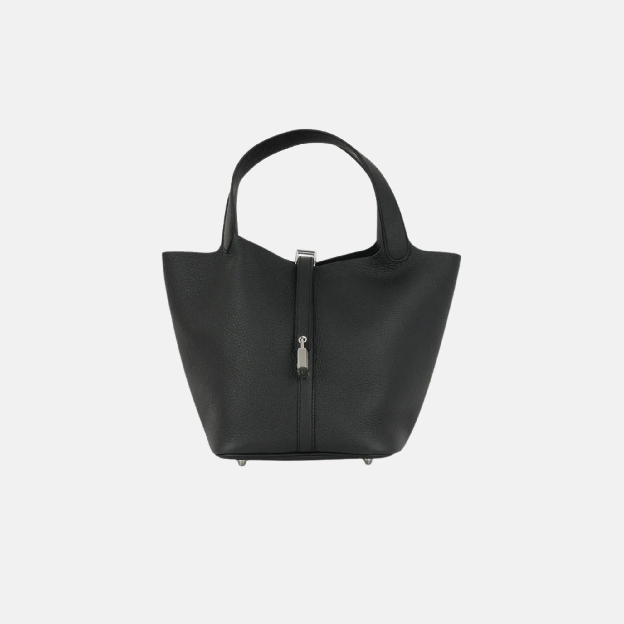 Оригінальна Picotin 22 Black Clemence Phw Hermes – боковий вид