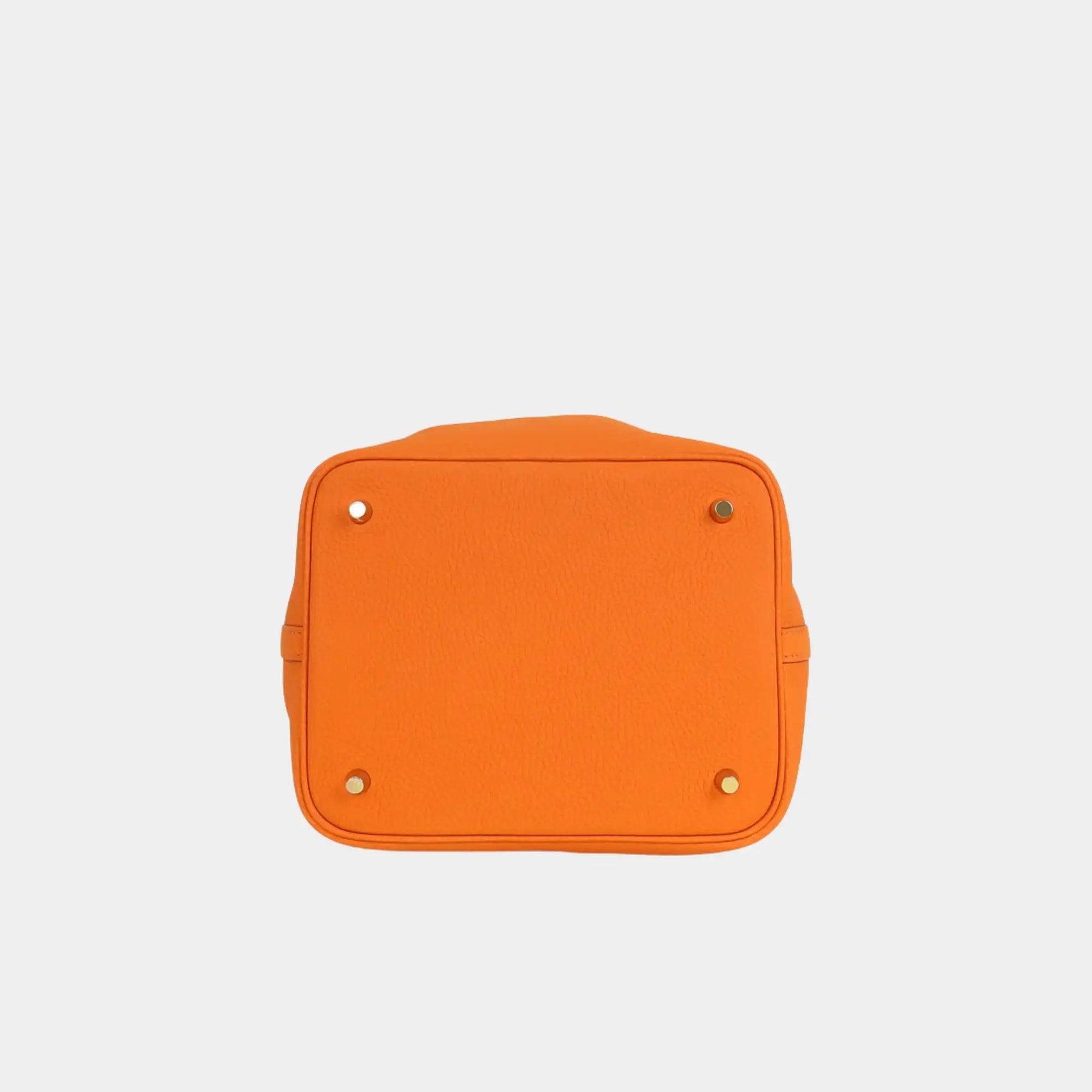 Picotin 22 Taurillon Clemence Orange Ghw Hermes оригінал – Купити в Україні – детальний вид