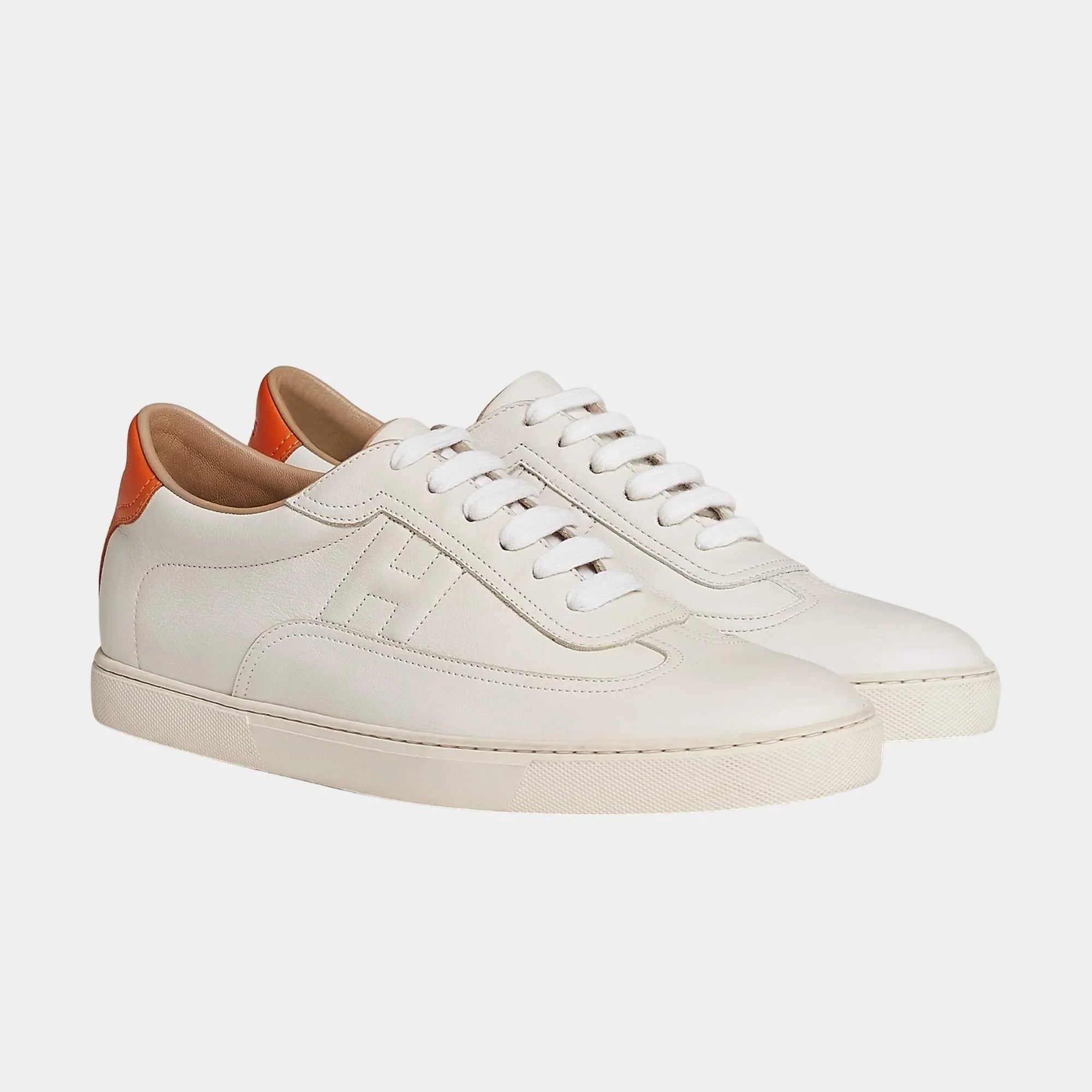 Quicker Sneaker In Calfskin Hermes оригінал – Купити в Україні – боковий вид