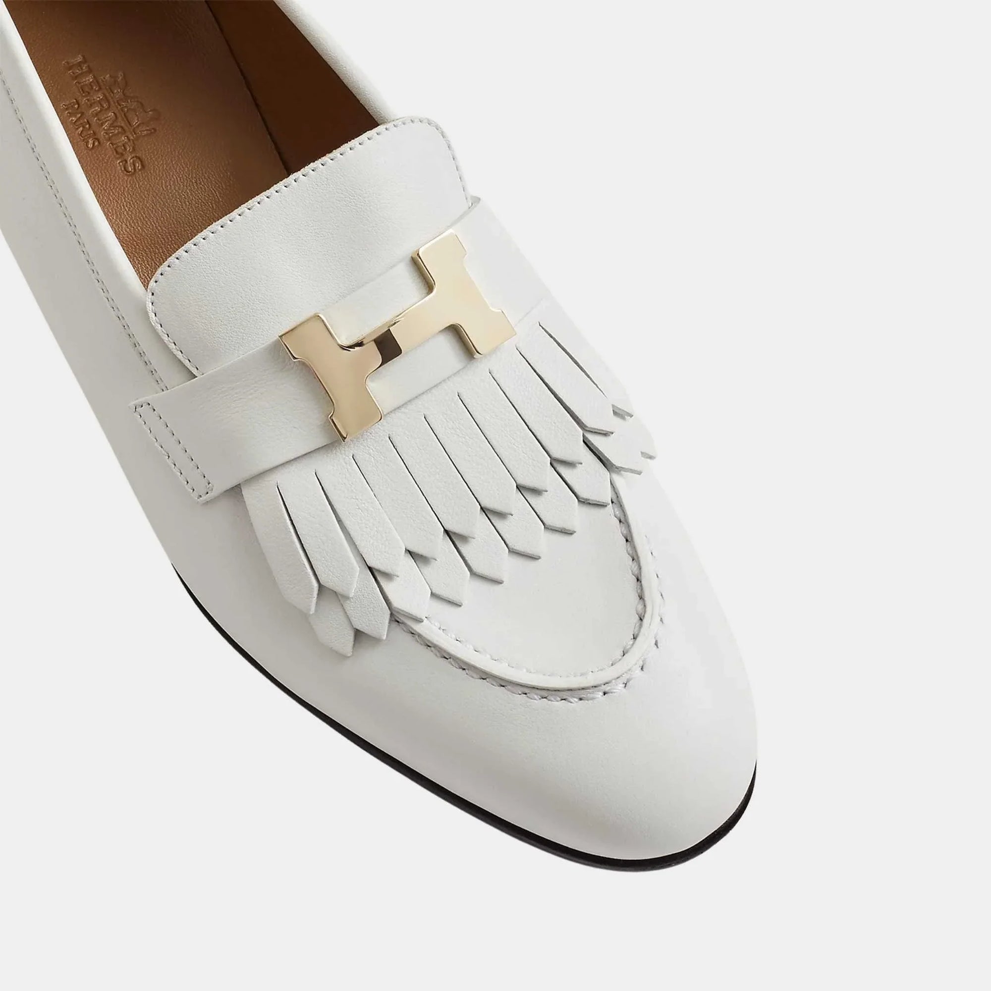 Royal Loafer In Calfskin With Gold Plated Buckle Women Hermes оригінал – Купити в Україні – детальний вид