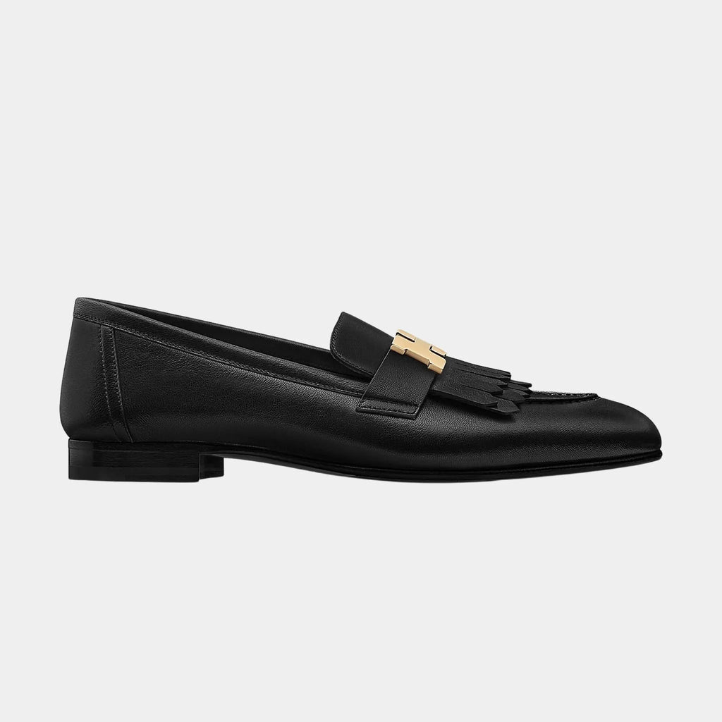 Royal Loafer In Goatskin With Permabrass Plated Buckle Hermes оригінал – Купити в Україні – вид ззаду