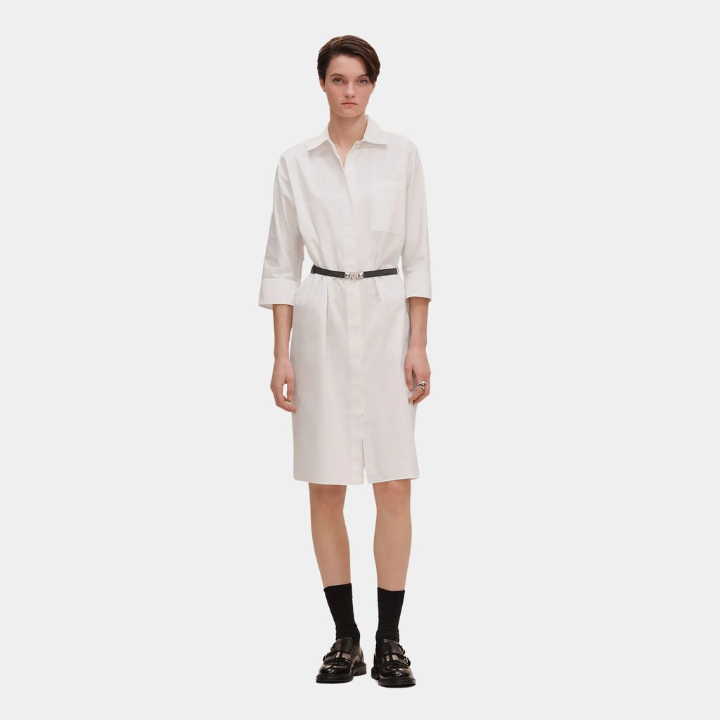 Shirt Dress In Cotton Twill Hermes – Гарантія оригінальності – збільшений вид