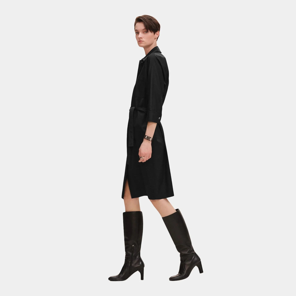 Shirt Dress In Cotton Twill Hermes – Гарантія оригінальності – детальний вид
