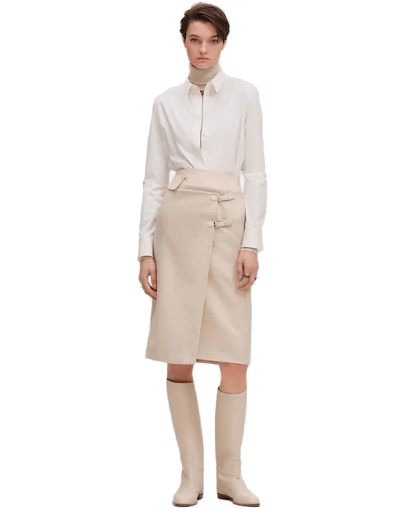 Micro Shirt In Cotton Twill Hermes оригінал – Купити в Україні