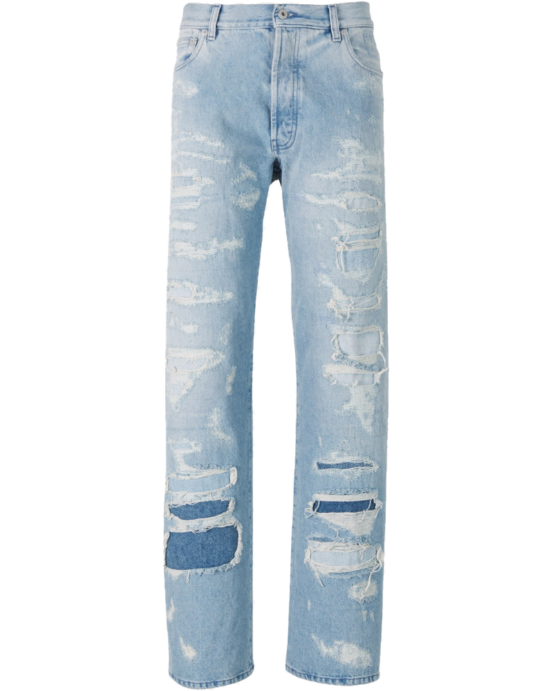 Оригінальна Wide Ripped Jeans Heron preston