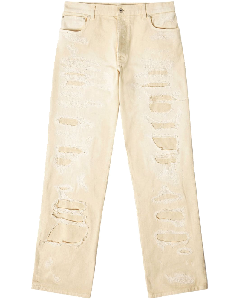 Straight-Leg Distressed-Finish Jeans Heron preston оригінал – Купити в Україні
