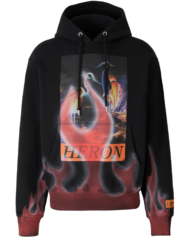 Sudadera Estampada Algodón Heron preston оригінал – Купити в Україні