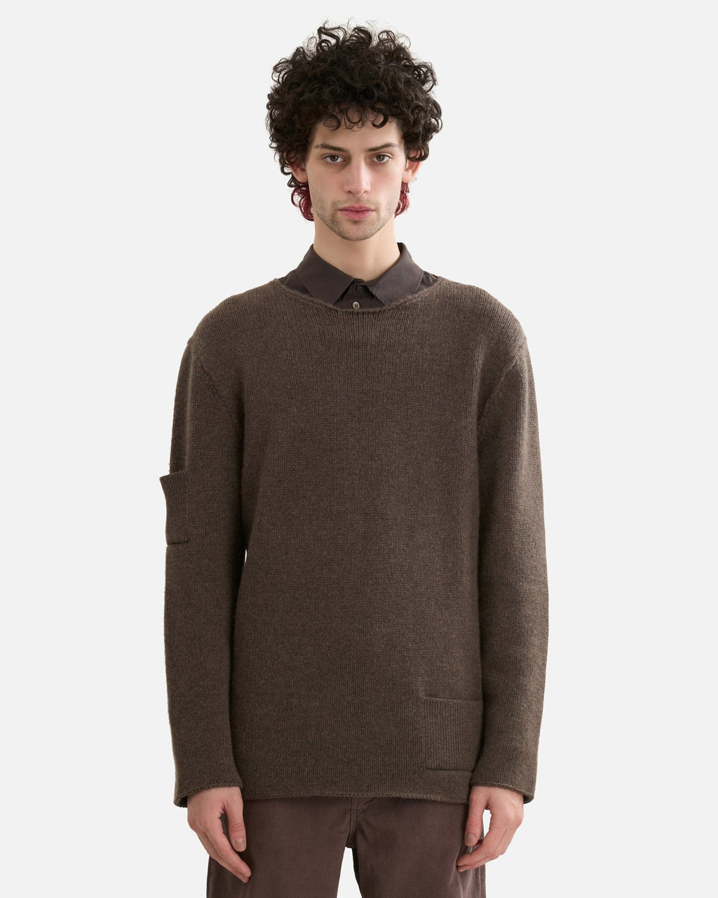 Оригінальна Hesse Top In Dark Sand The row – боковий вид