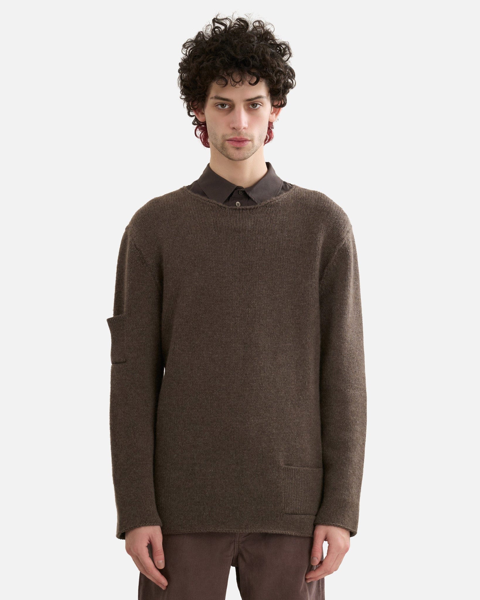 Оригінальна Hesse Top In Dark Sand The row – боковий вид