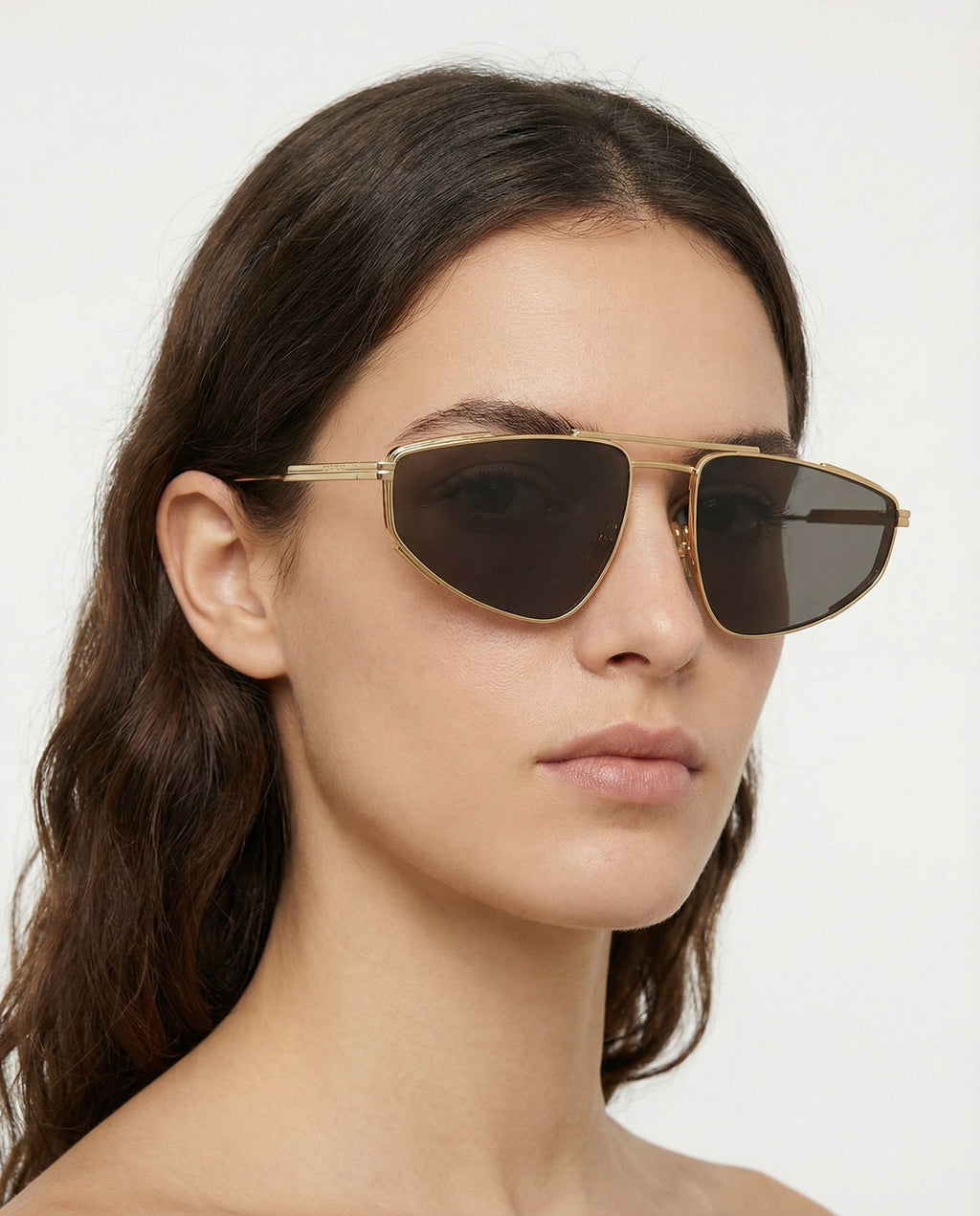 Оригінальна Classic Aviator Sunglasses Bottega veneta – вид ззаду