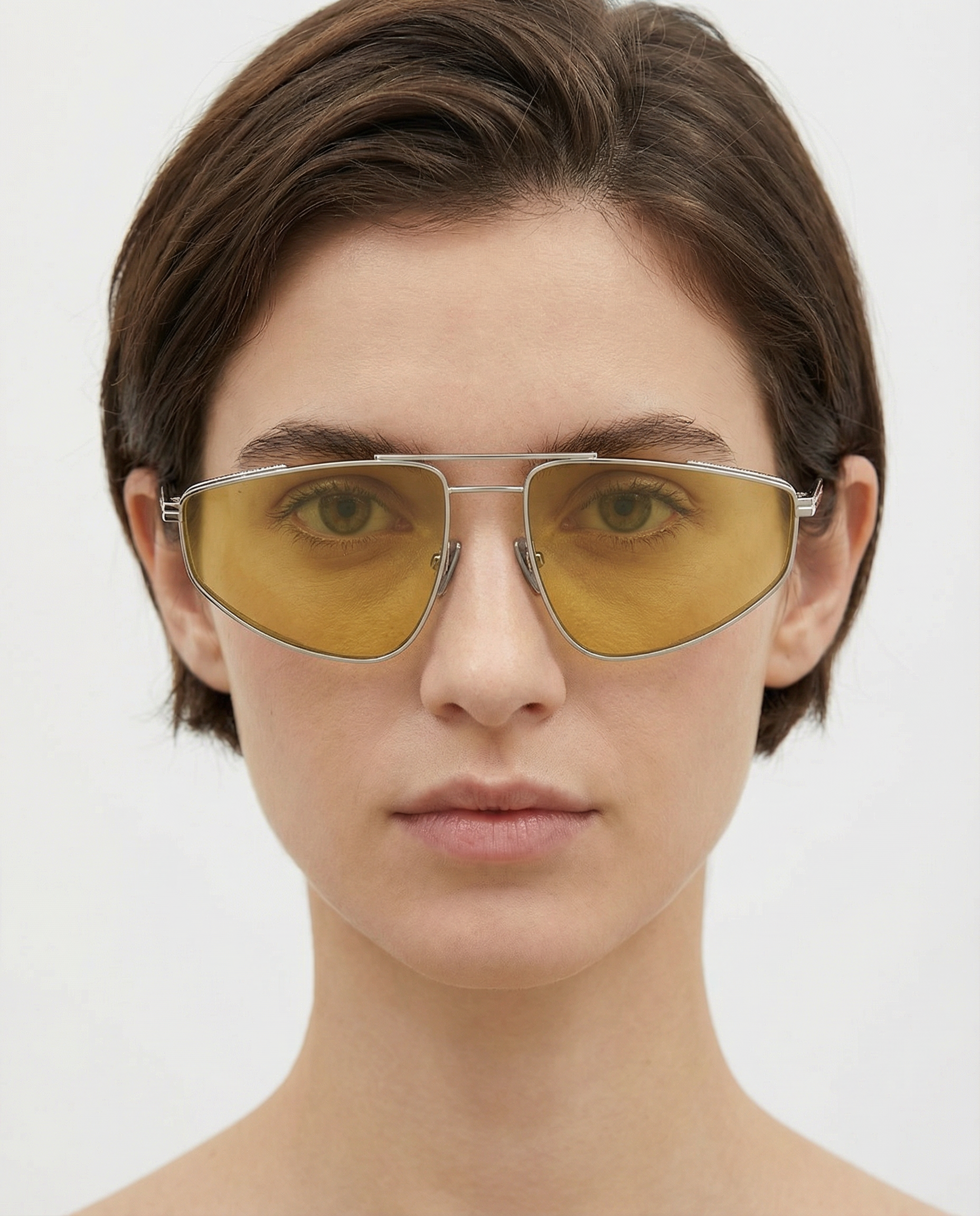 Оригінальна Classic Aviator Sunglasses Bottega veneta – вид ззаду