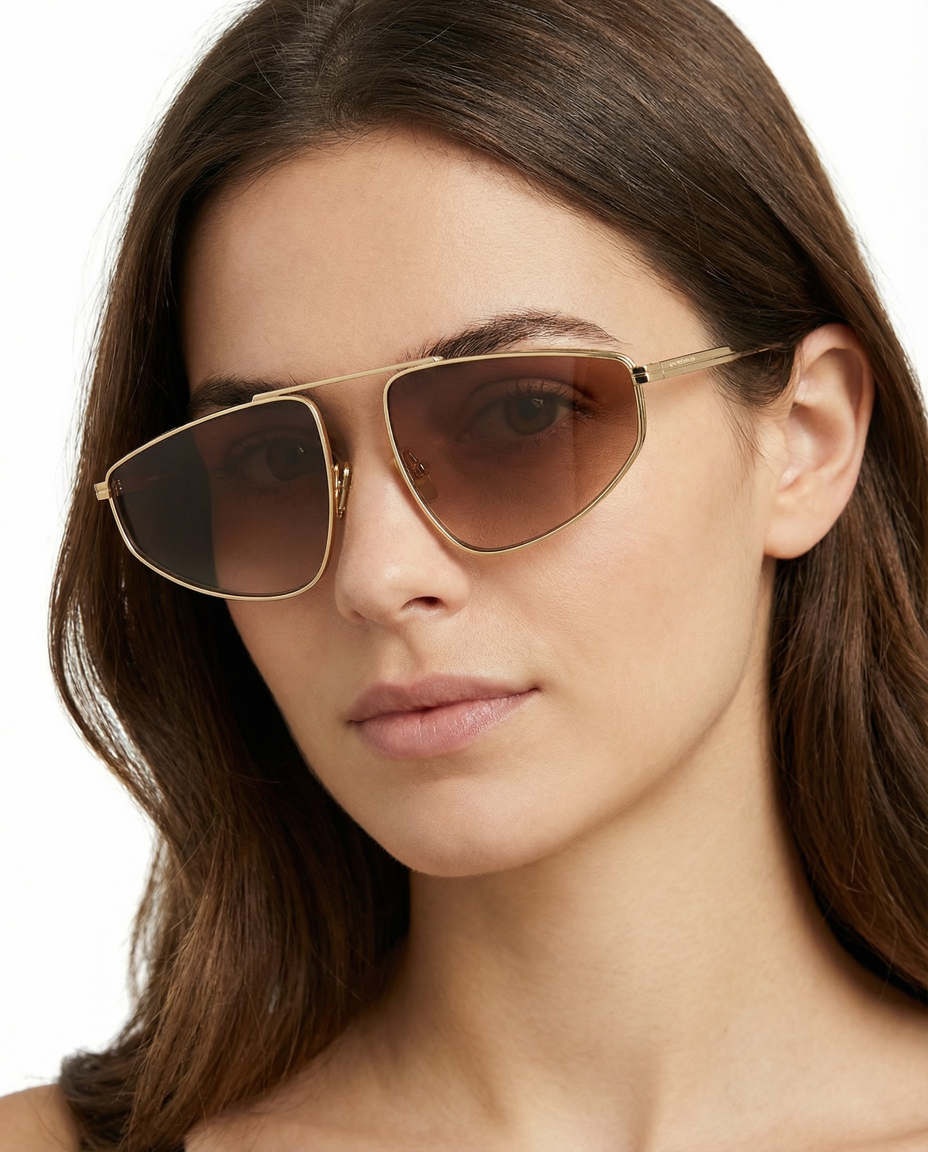 Оригінальна Classic Aviator Sunglasses Bottega veneta – вид ззаду