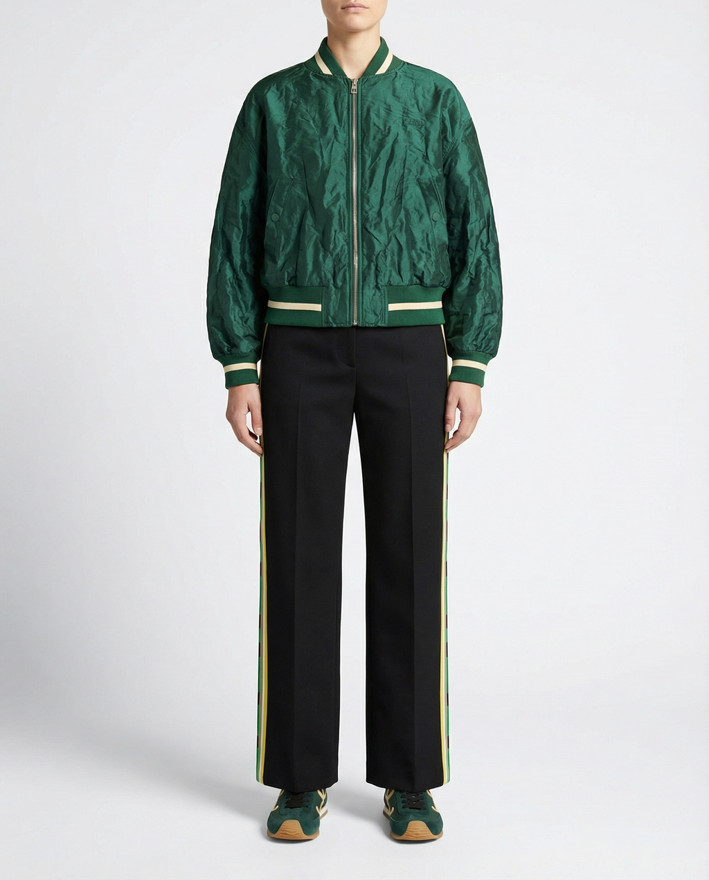 Logo Side Panel Tailored Trousers Loewe оригінал – Купити в Україні – вид ззаду