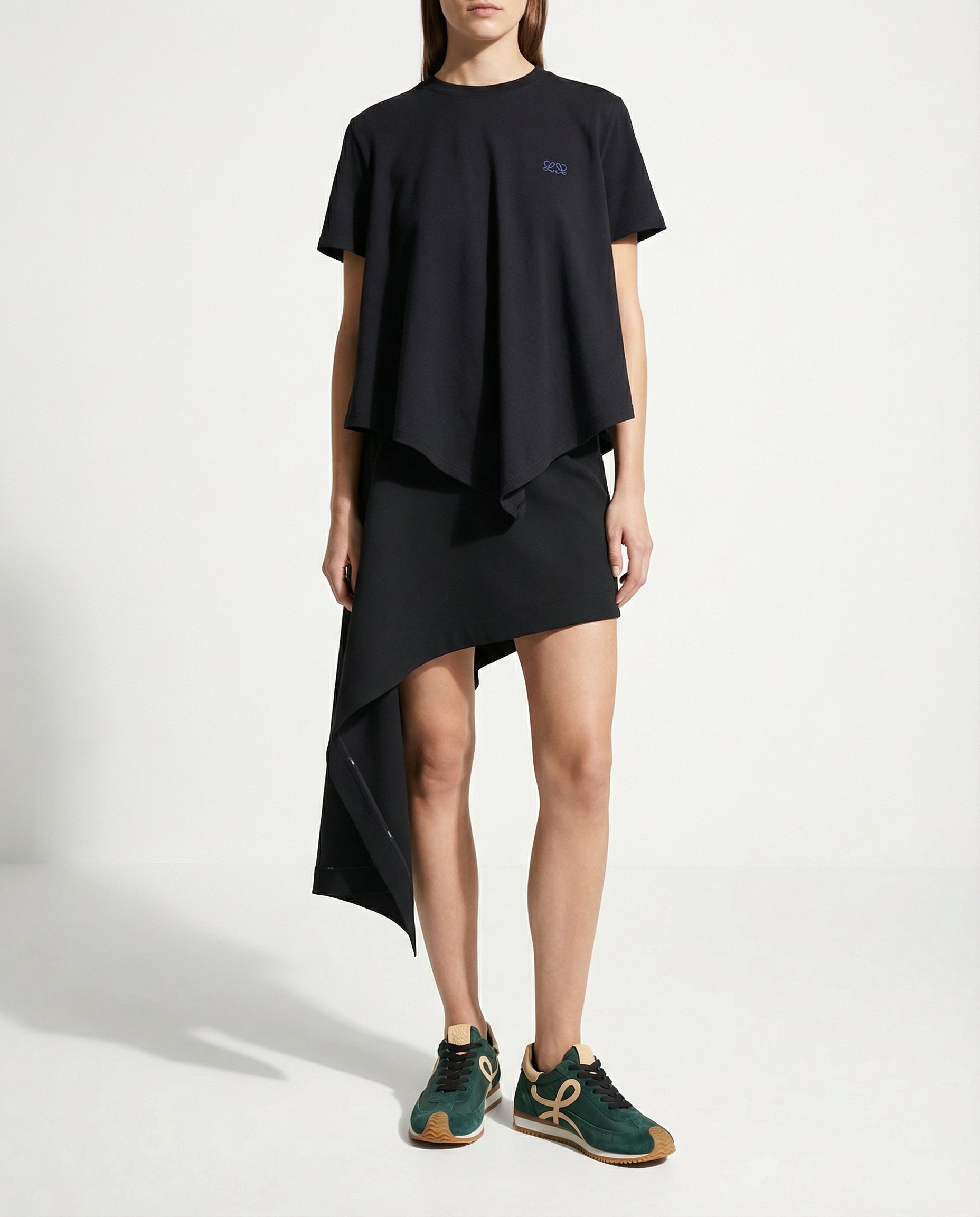 Mini Draped Skirt Loewe – Гарантія оригінальності – вид ззаду