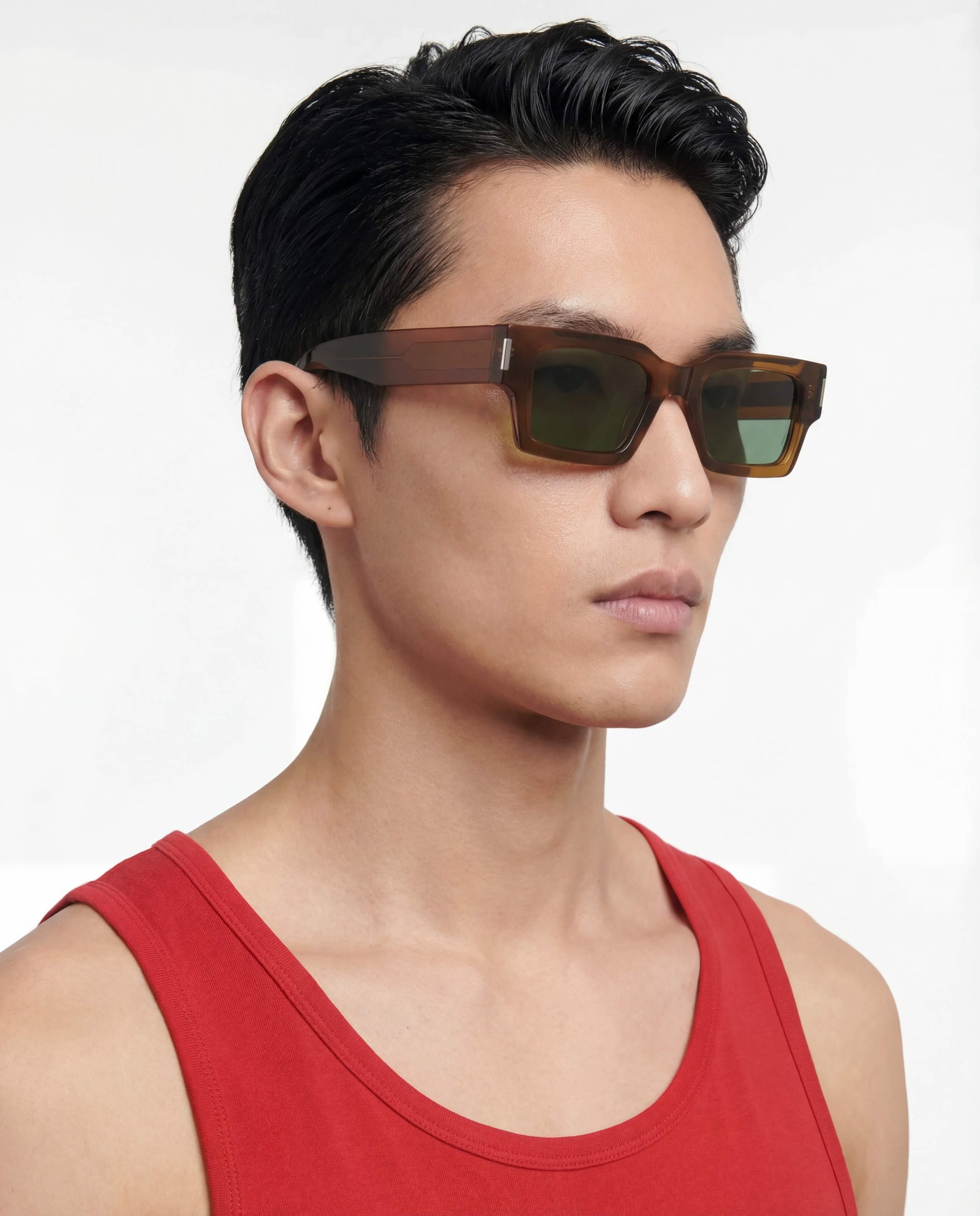 Sl 572 Rectangular Sunglasses Saint laurent оригінал – Купити в Україні – детальний вид