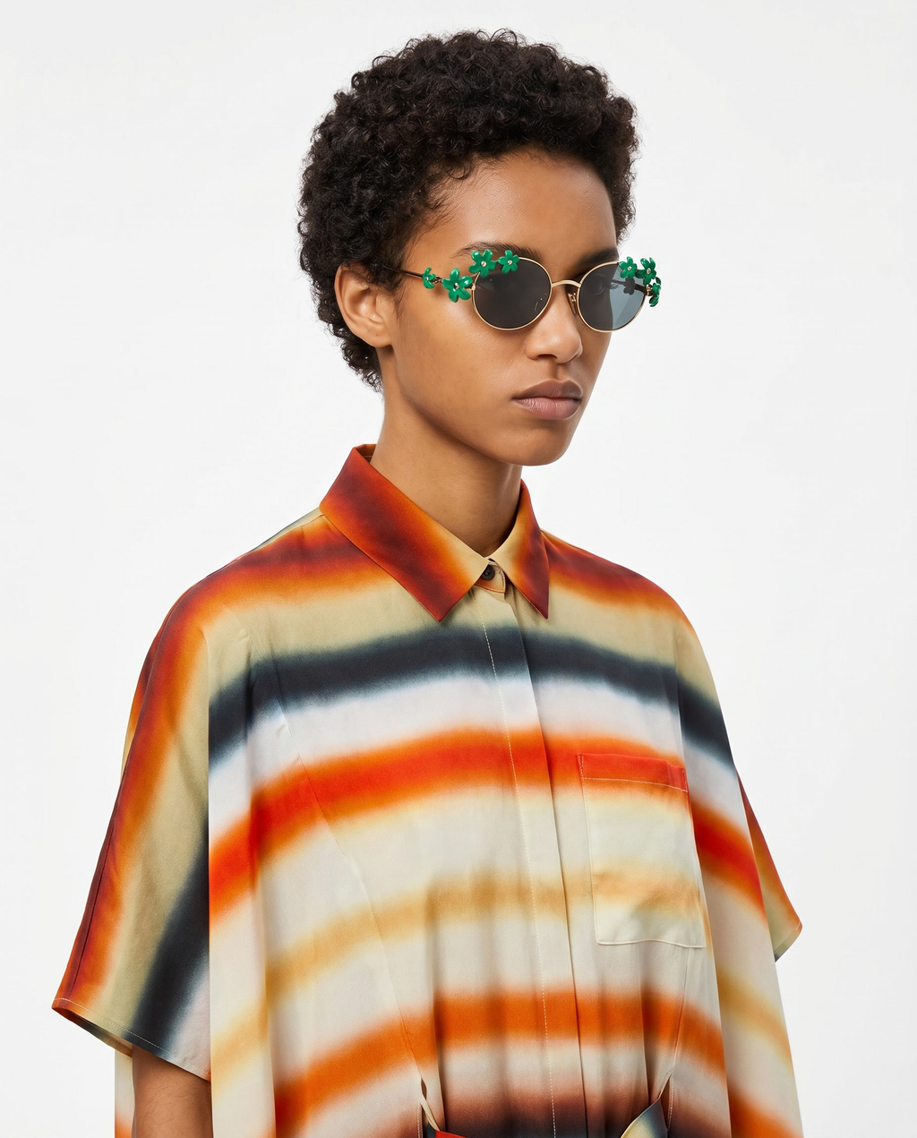 Оригінальна Daisy Field Sunglasses Loewe – вид ззаду