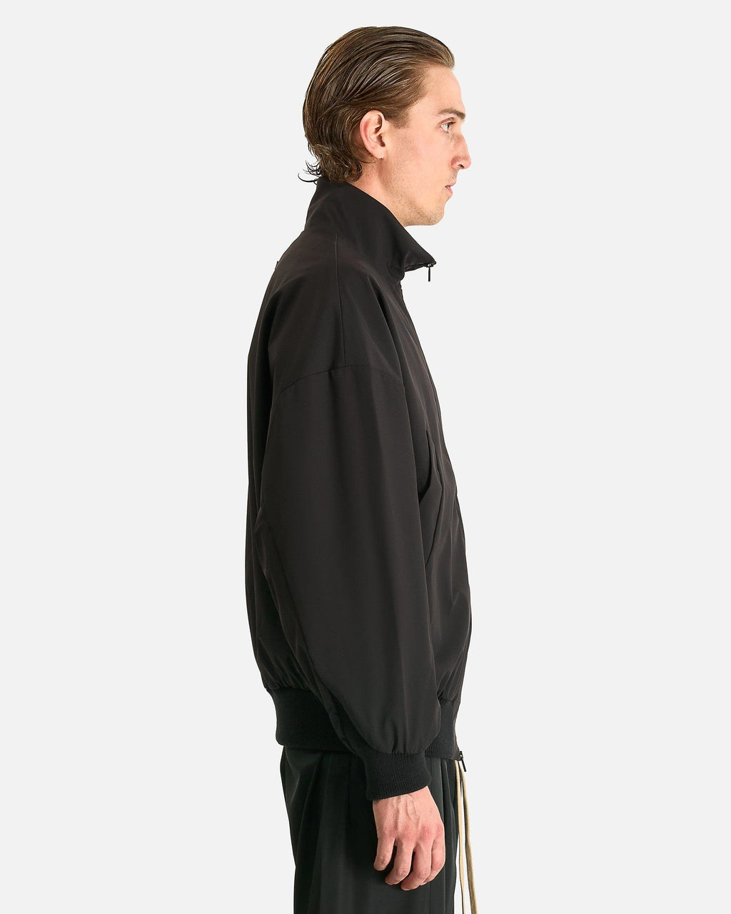 High Neck Track Jacket In Black Fear of god – Гарантія оригінальності – вид ззаду