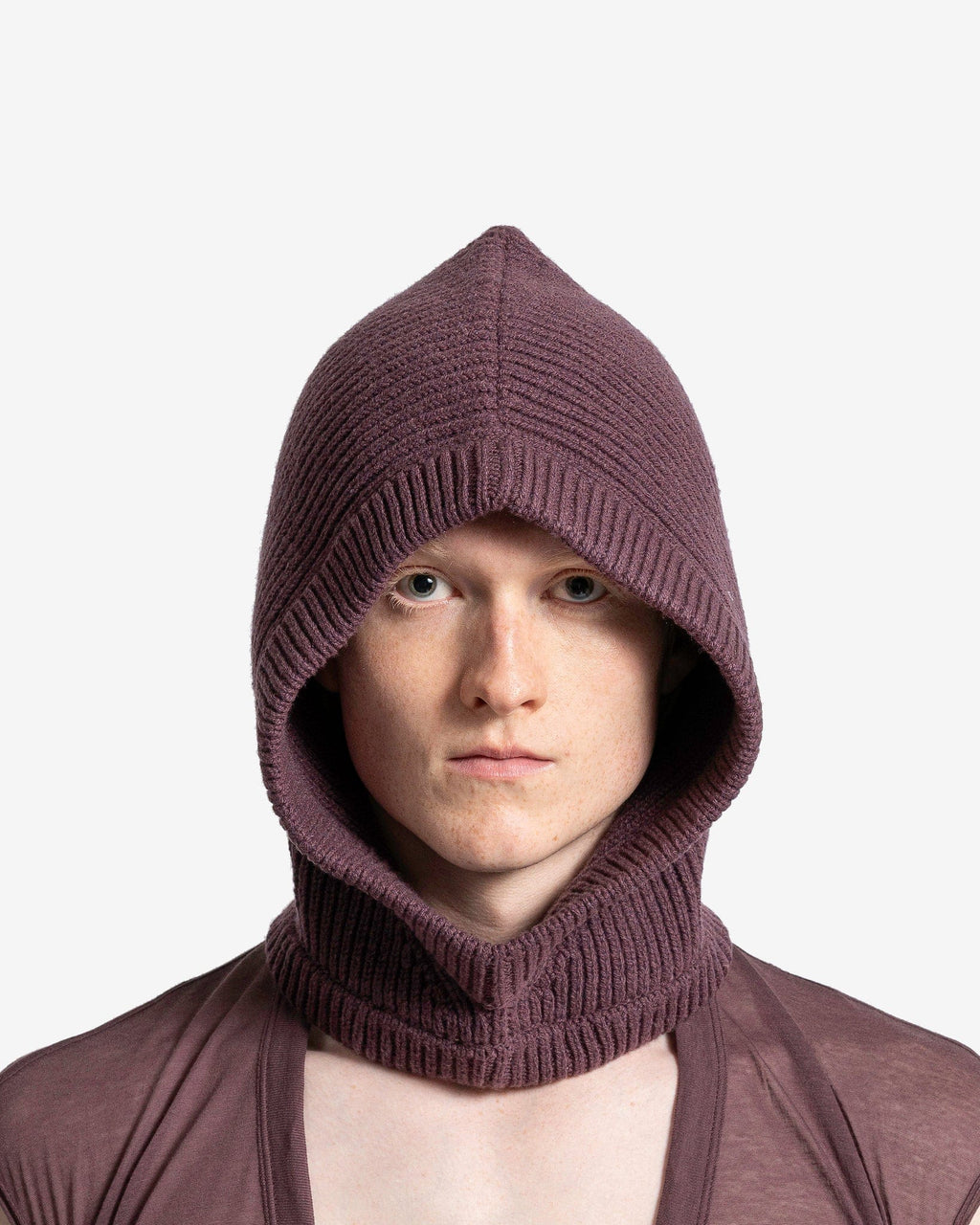 Оригінальна Hood In Amethyst Rick owens – боковий вид