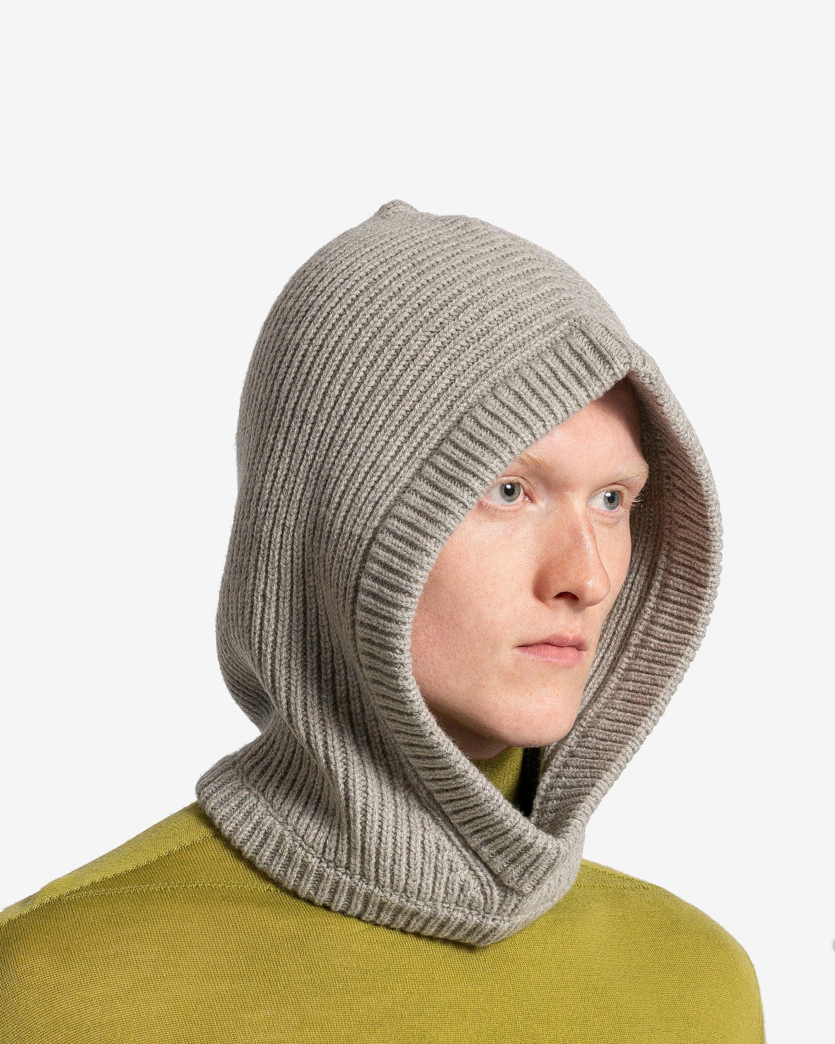 Оригінальна Hood In Pearl Rick owens – вид ззаду