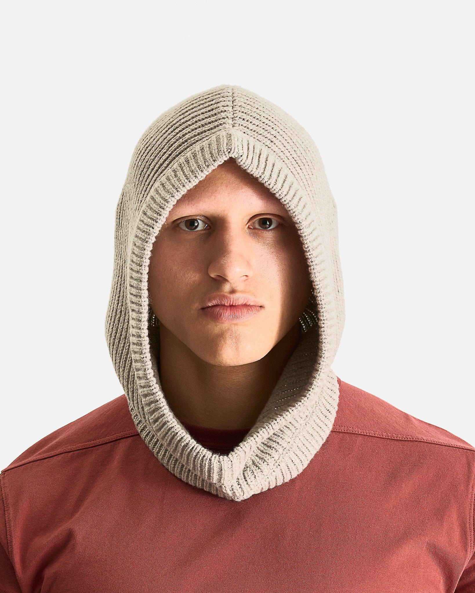 Оригінальна Hood In Pearl Rick owens – вид ззаду