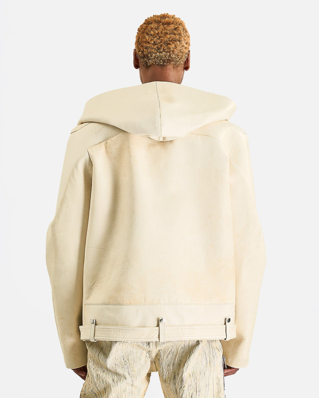 Оригінальна Hooded Stooges In Parchment Rick owens – детальний вид