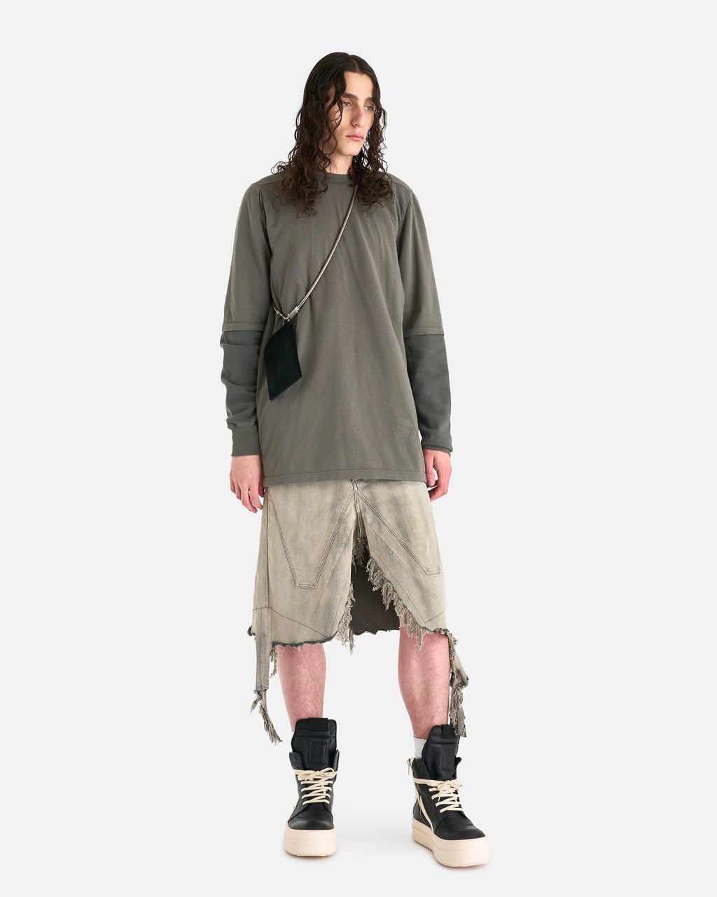 Hustler T In Hustler Blue Rick owens – Гарантія оригінальності – збільшений вид
